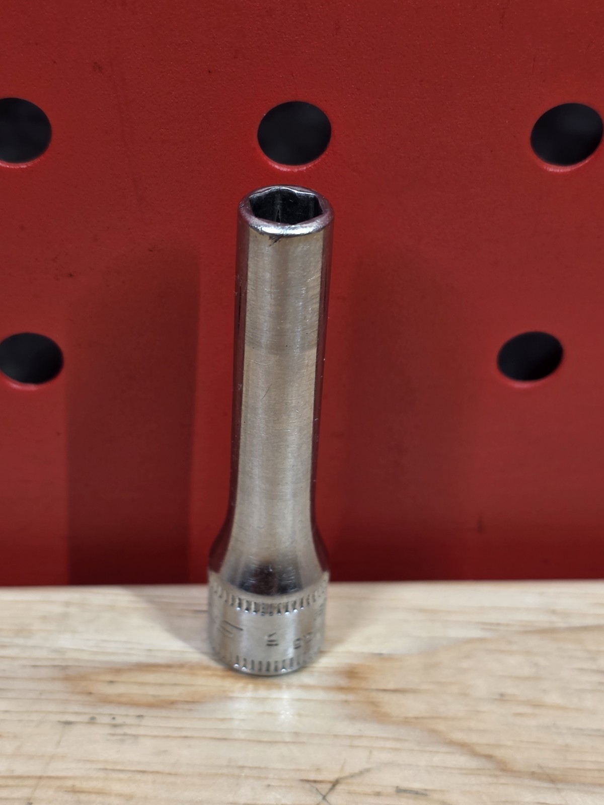 Snap-on Tools STMM5.5 5.5mm 1/4″ Drive Metric 6-Point Deep Chrome Socket USA