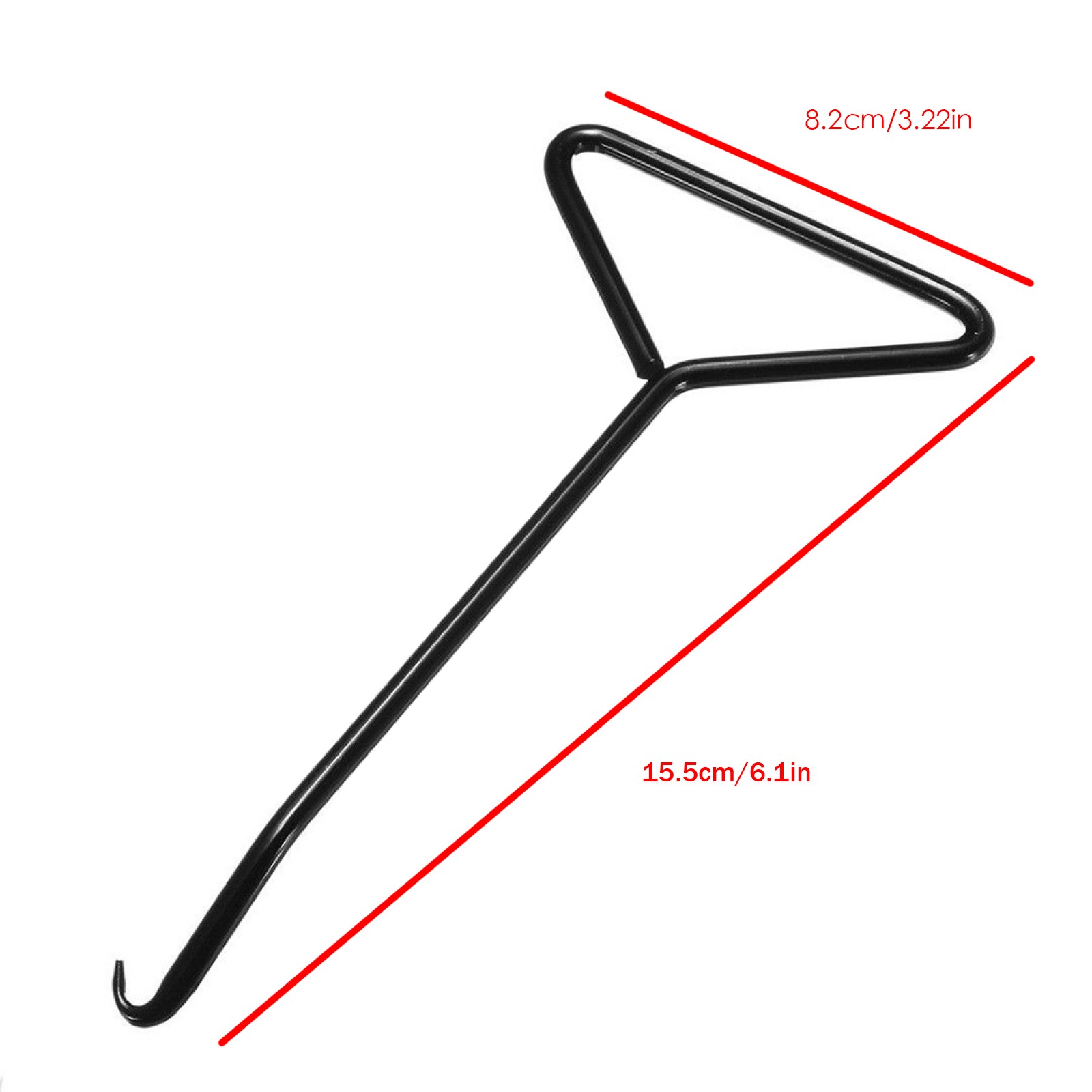 Motorcycle T-Handle Exhaust Stand Spring Hook Puller Iron Cotter Pin Remover