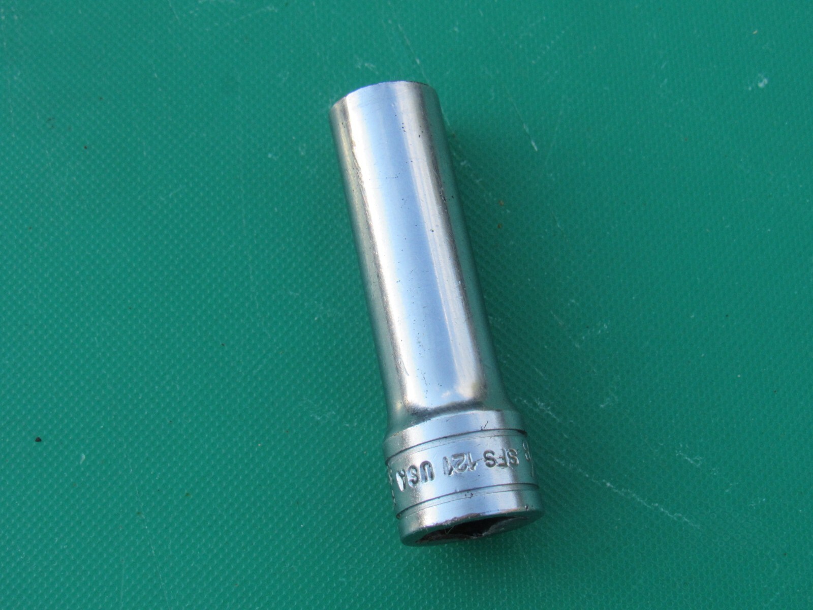SNAP ON 3/8″ SFS121 3/8″ DRIVE DEEP SAE 6 POINT CHROME SOCKET SFS 121 UNDERLINE