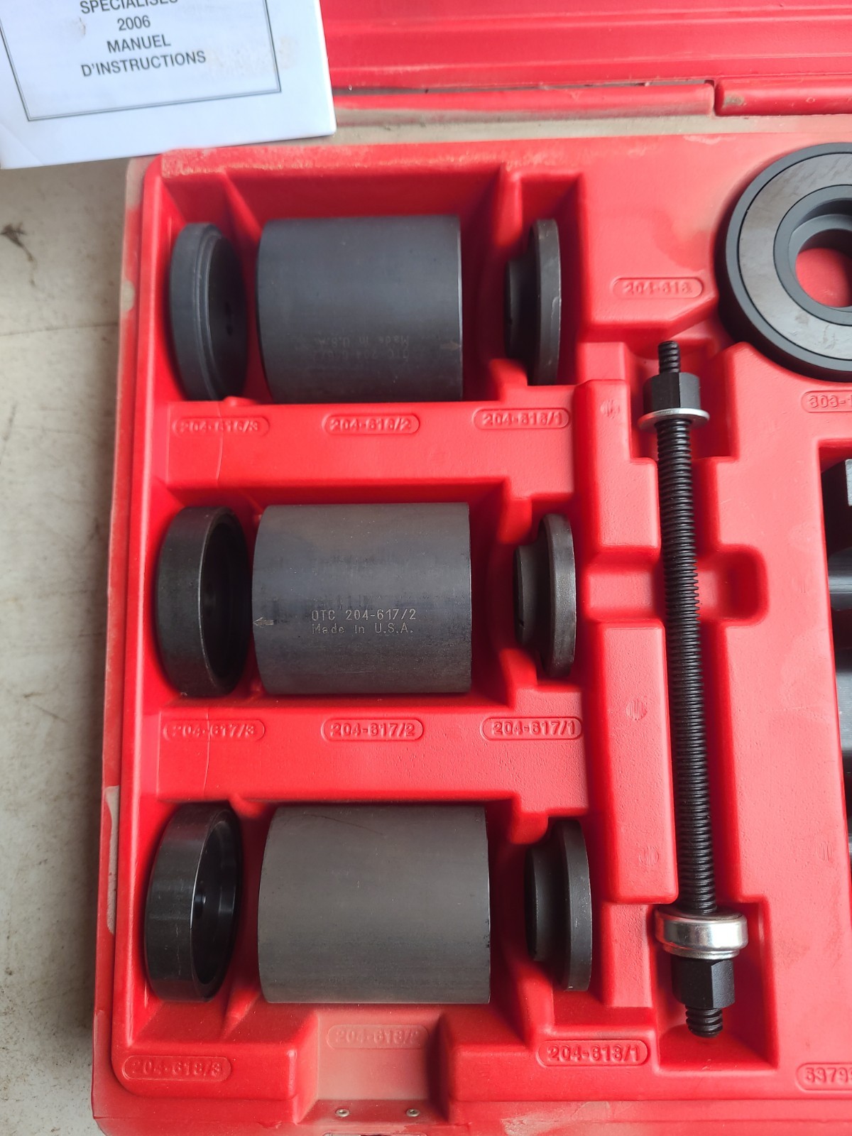 Rotunda TKIT-2006UF-FLM Ford Specialty Service Tool Box 4 Of 4 Only Box 4
