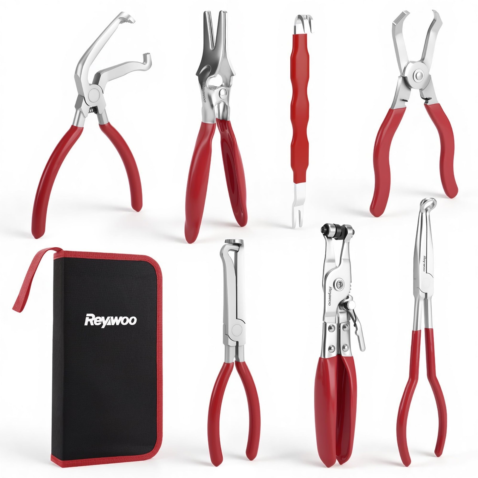 7-in-1 Automotive Hose & Electrical Disconnect Pliers Set, Fuel Line Removal Too