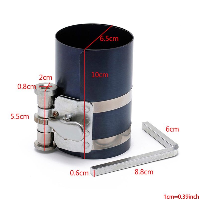 3 Piston Ring Compressor Tool Professional Automotive Car Mechanics 53-175mm