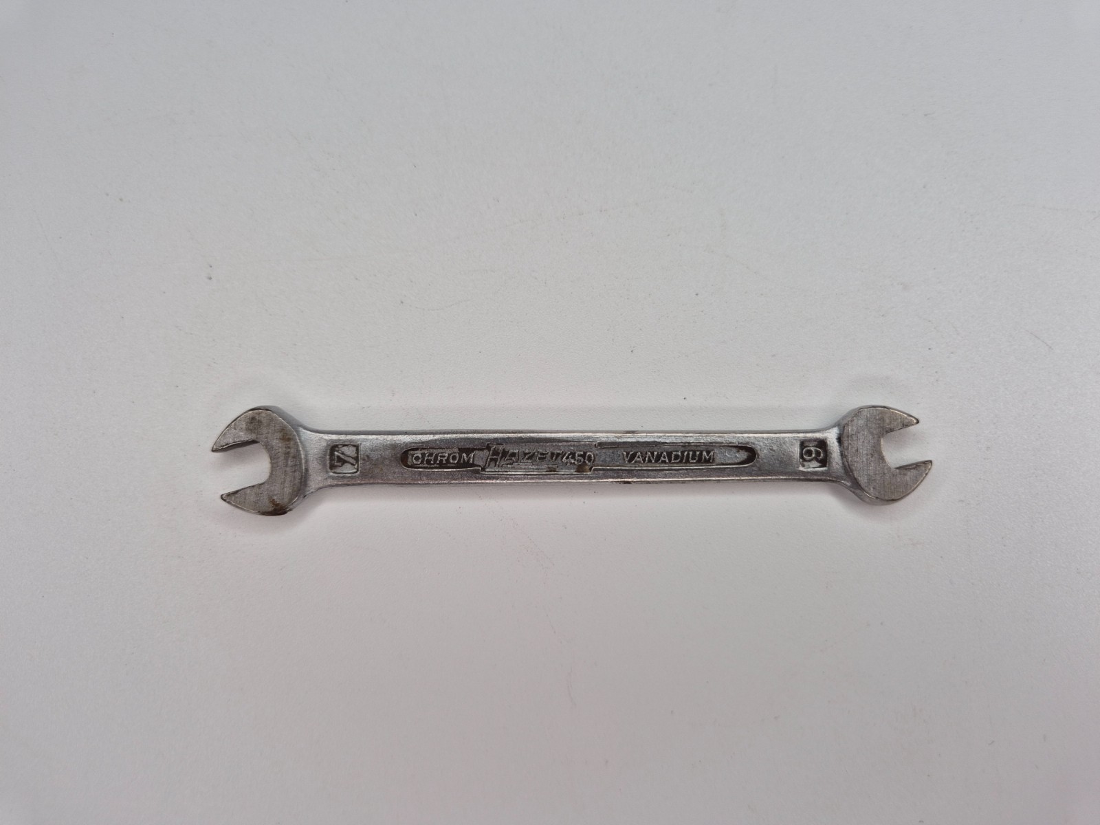 HAZET No. 450 Open End Wrench 6x7mm Open End Wrench Spanner Tool Germany