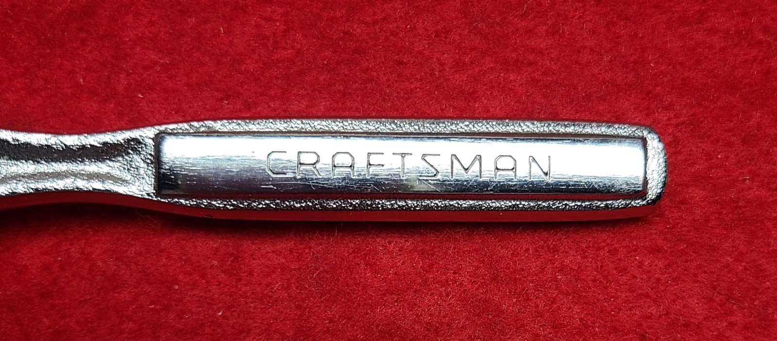 Lot-of-2 Craftsman USA Ratchets: 3/8″ Flex-Head Stubby VP44834 and 1/4″ VP44807