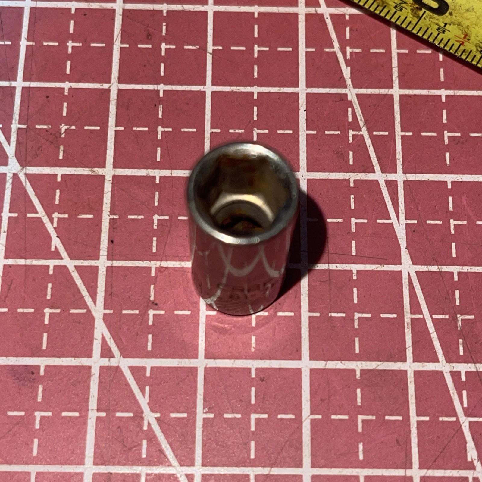 Craftsman 81-756 GM 8 MM Metric 1/4 Drive 6 Point Socket Gunmetal 81756 8MM