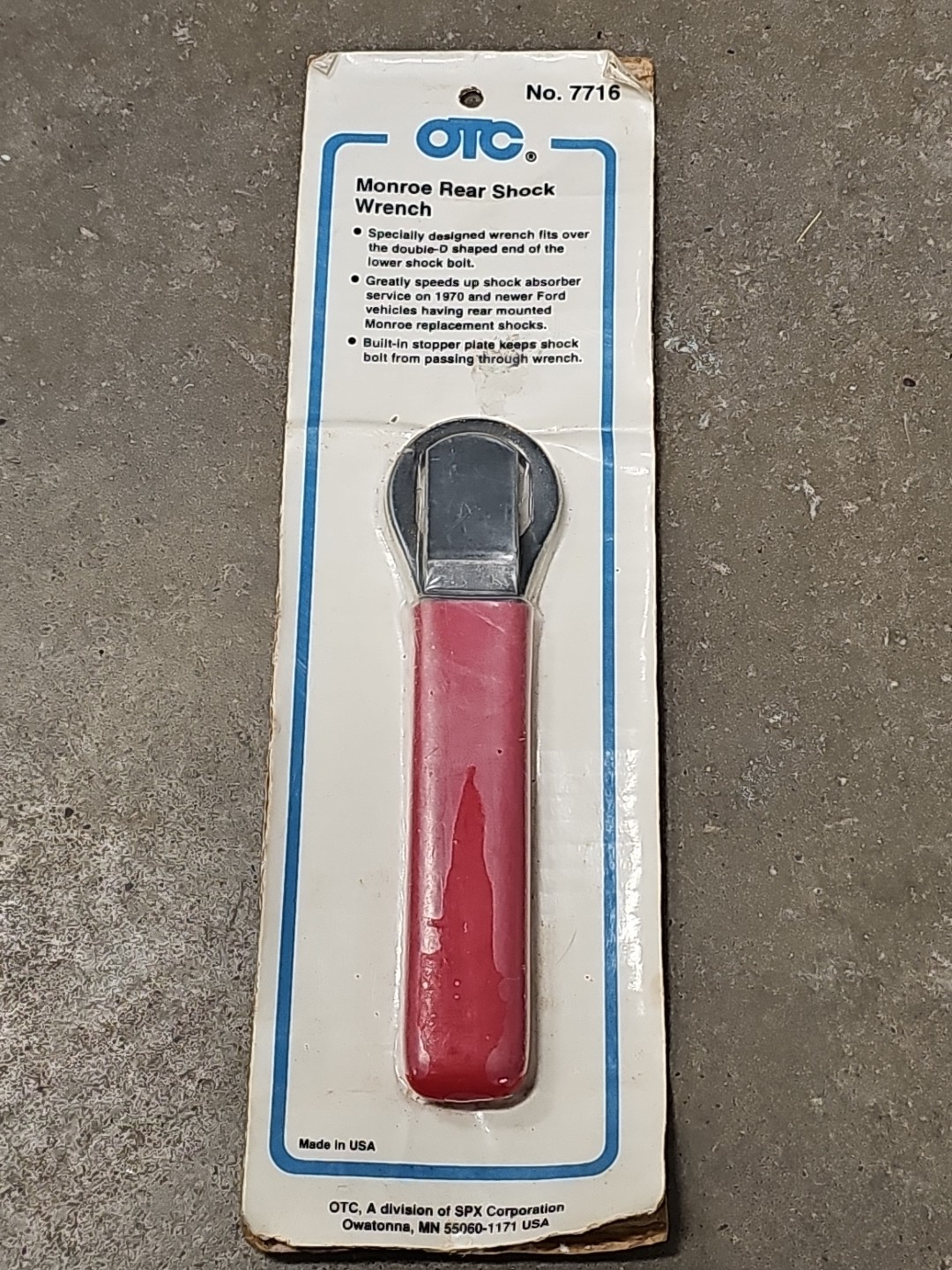 OTC 7716 Monroe Rear Shock Wrench for Ford Cars (BN140)