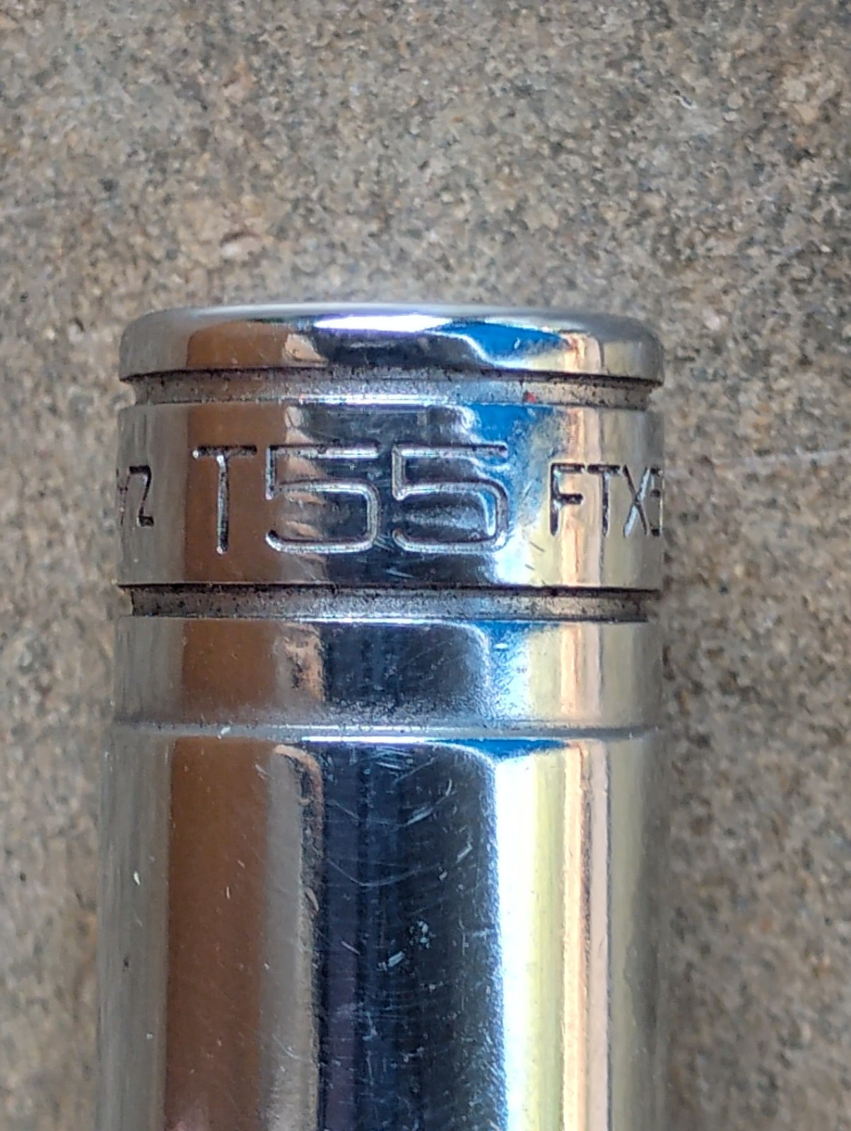 Snap-on Tools USA 3/8″ Drive T55 Standard Torx Bit Socket FTX55E