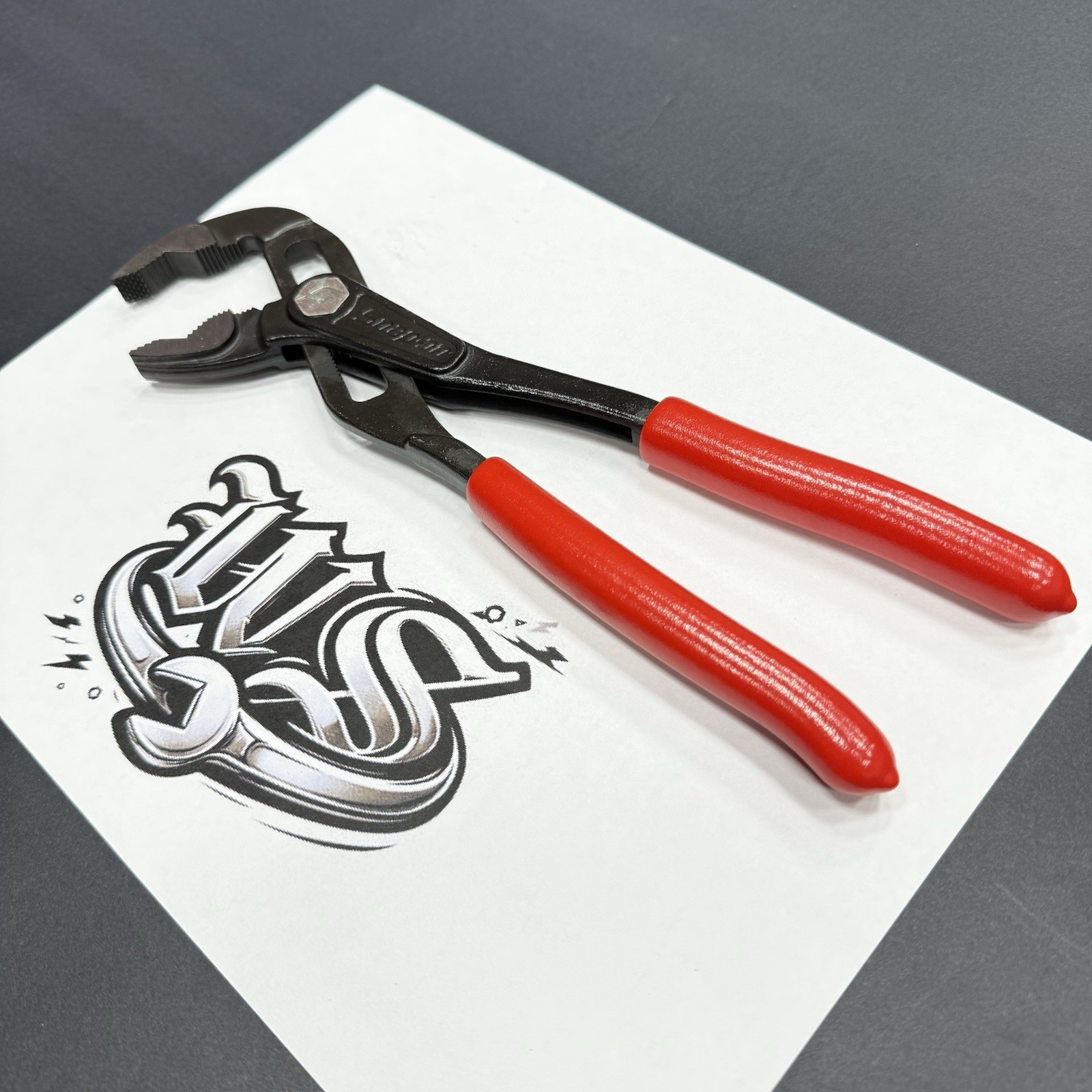 Snap-on Tools USA NEW 2pc RED Soft Grip Assorted Pliers Set LN47ACF AWPBX10