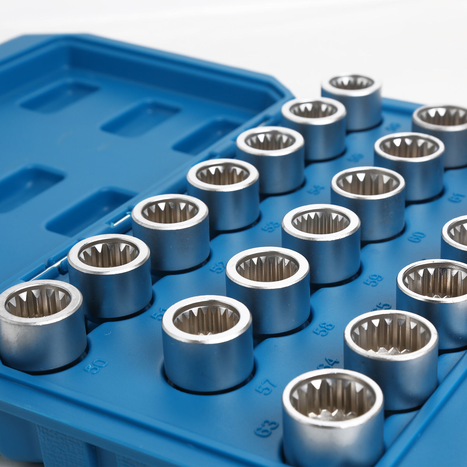 20pc OEM Spline Master Locking Wheel Nut Key Socket Set For Porsche Cayenne VW