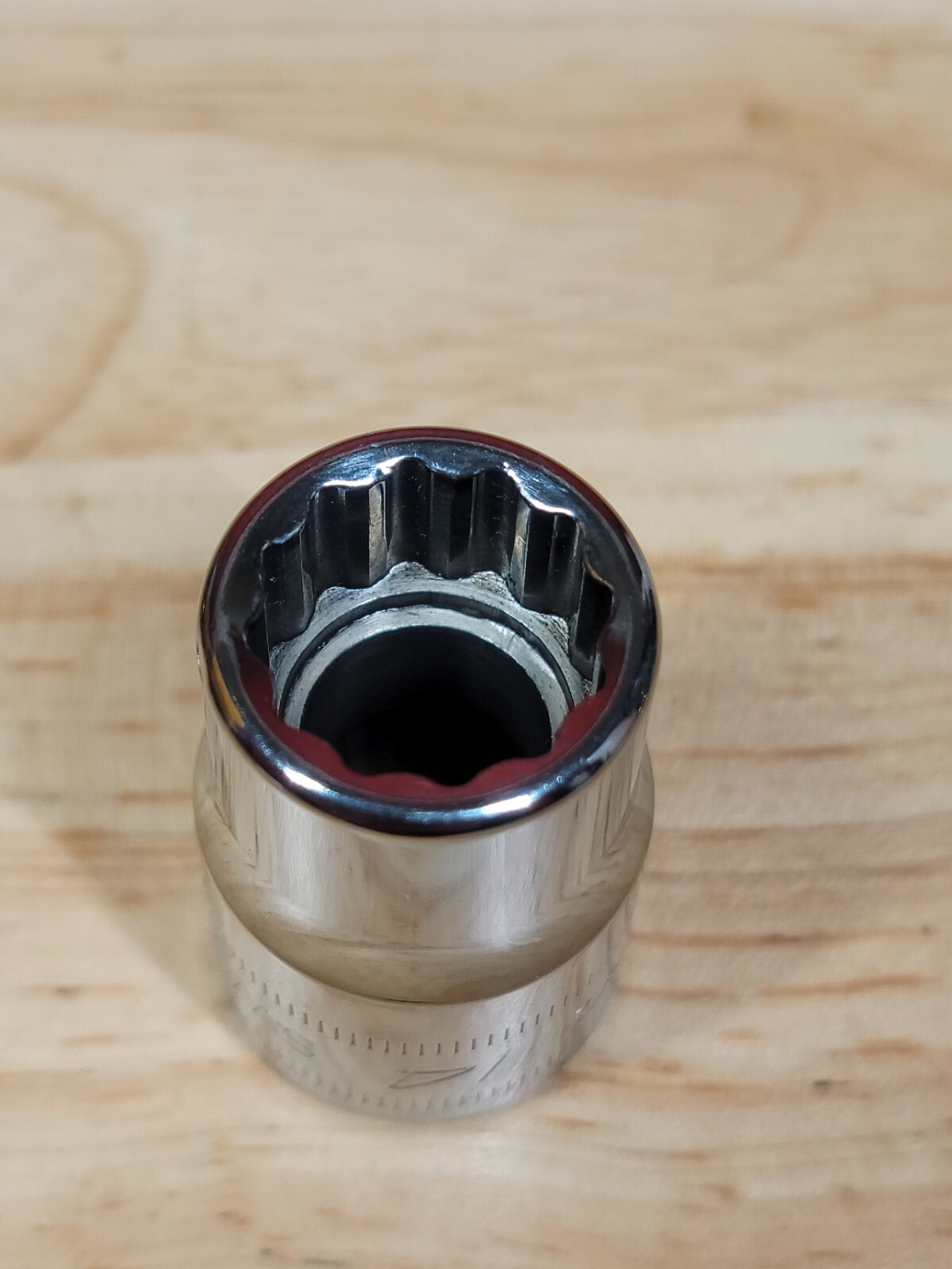 Snap-on Tools SWM141A 14mm 1/2″ Drive Metric 12-Point Shallow Socket