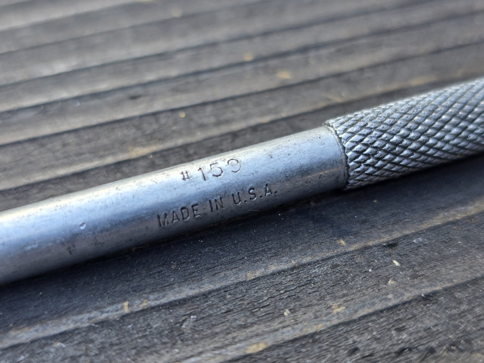 UNBRANDED #159 Screw Starter Flat Blade Slotted 5″ Long Vintage USA