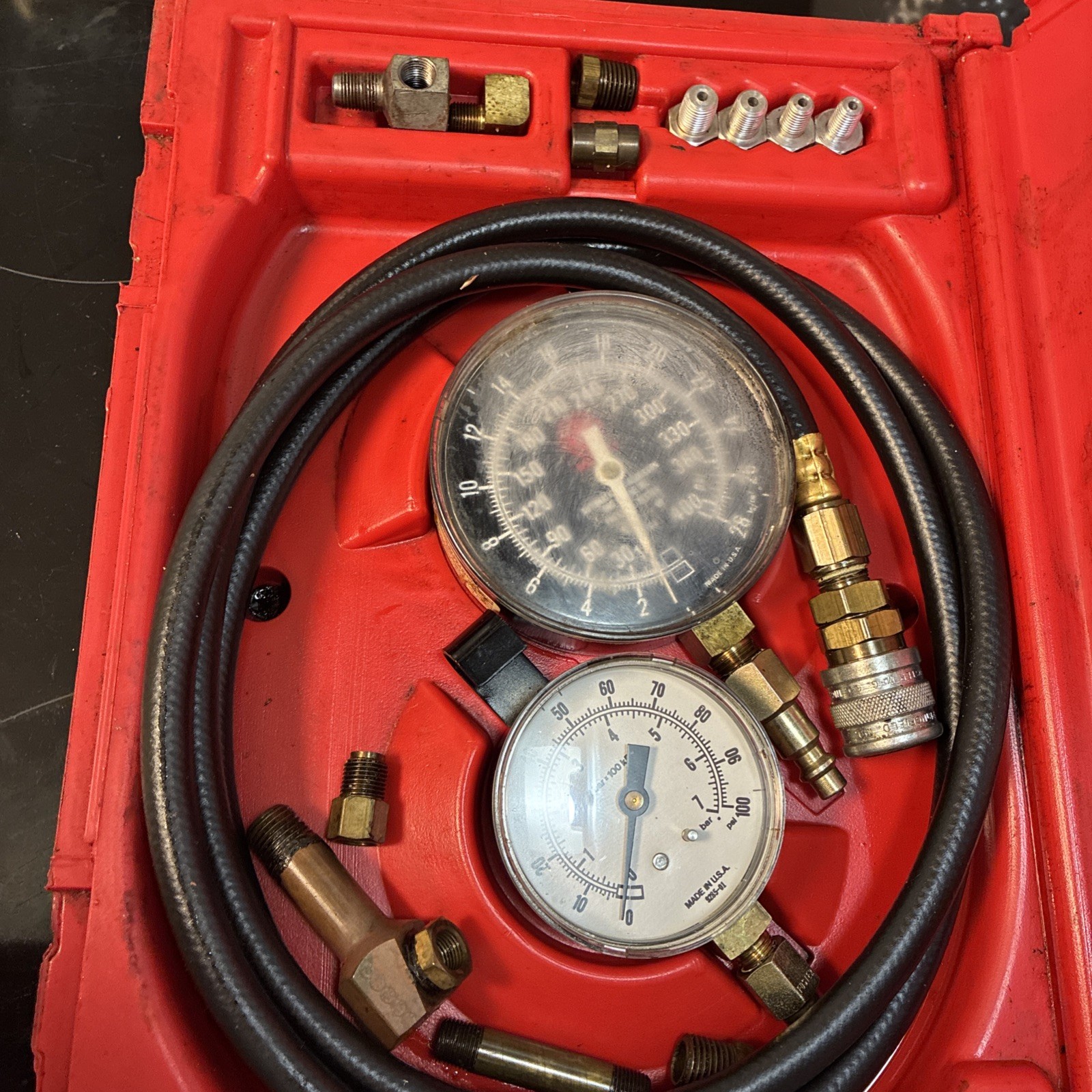 Matco Tools Transmission and Engine Oil Pressure Gauge Set Pre-owned ATG5K