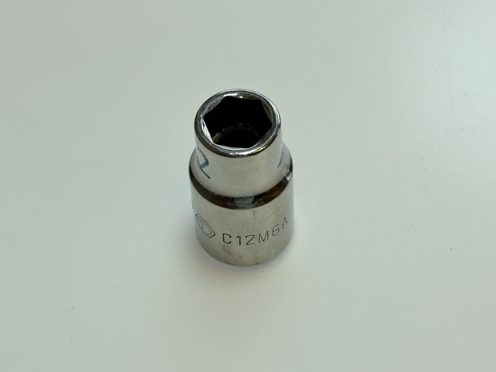 Matco Tools USA C12M6A 1/2″ Drive Metric 12mm Chrome Socket, Easy Read, 6 Point