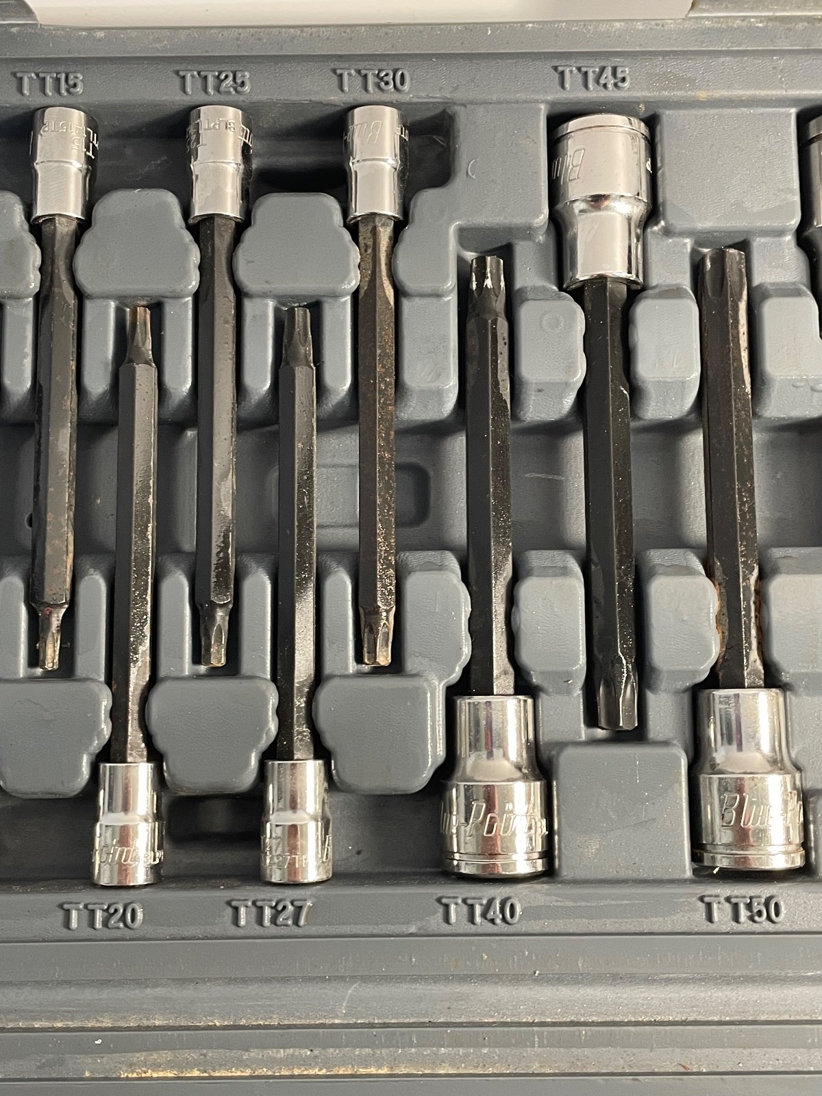 Blue-point Tools 43pc Combo Drive Torx Sockets & Bit Sockets Set (MISSING 2 PC)