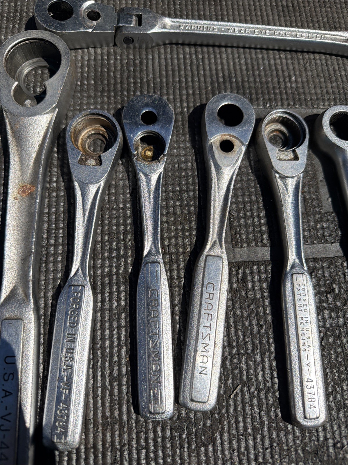 (14) Sears Craftsman Ratchet Bodies ONLY NO GUTS 1/2” Drive 3/8” & 1/4” Plus Flx