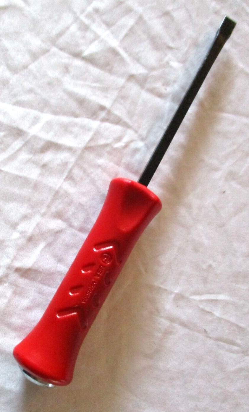 New Snap-on™ 10″ long Red Striking Prybar Straight Edge MPBS10R