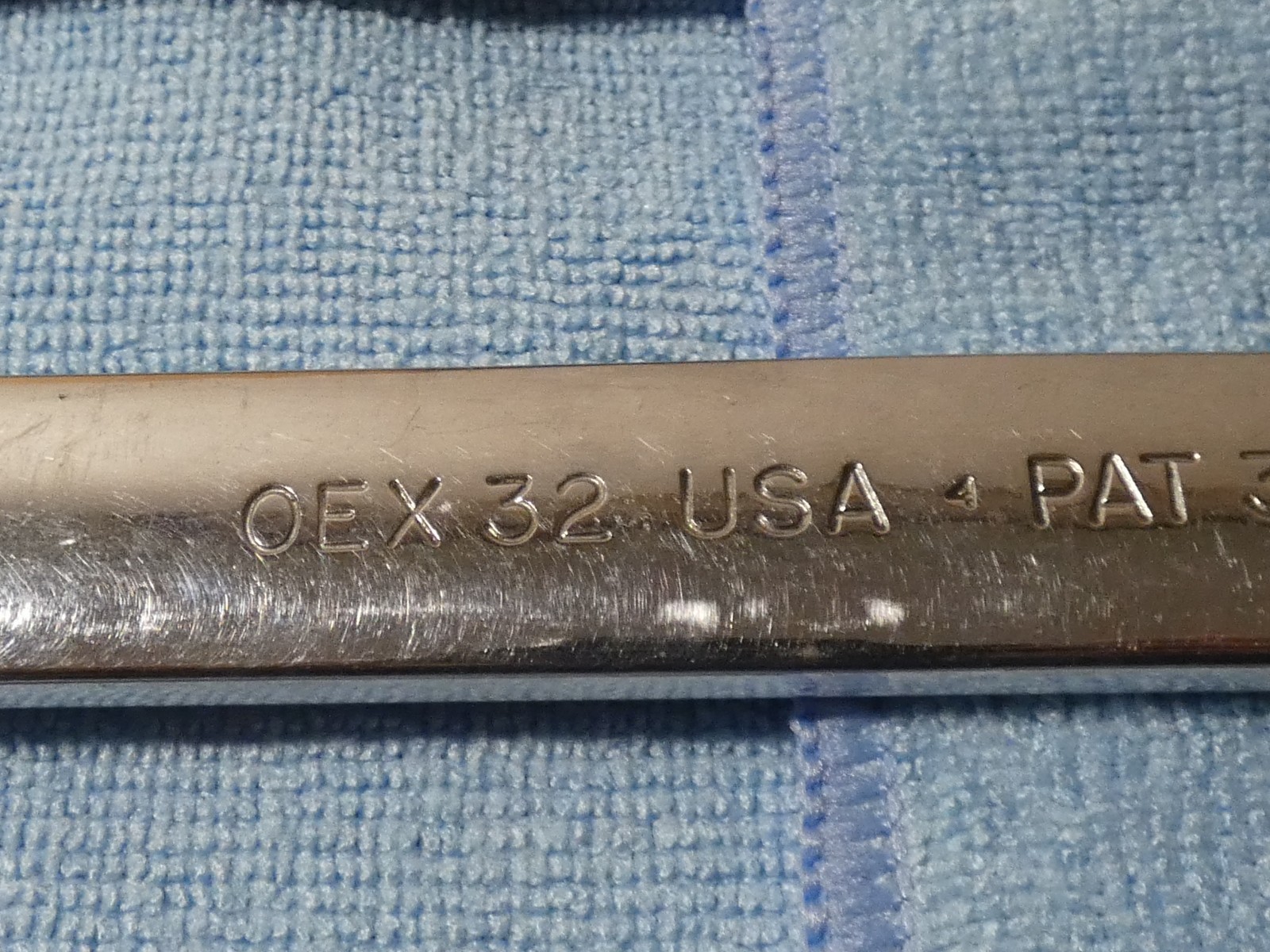 Snap-On 6 Pc. Combo Flank Drive Wrench Set SAE OEX28, OEX30B, OEX32,36,38B, 40B