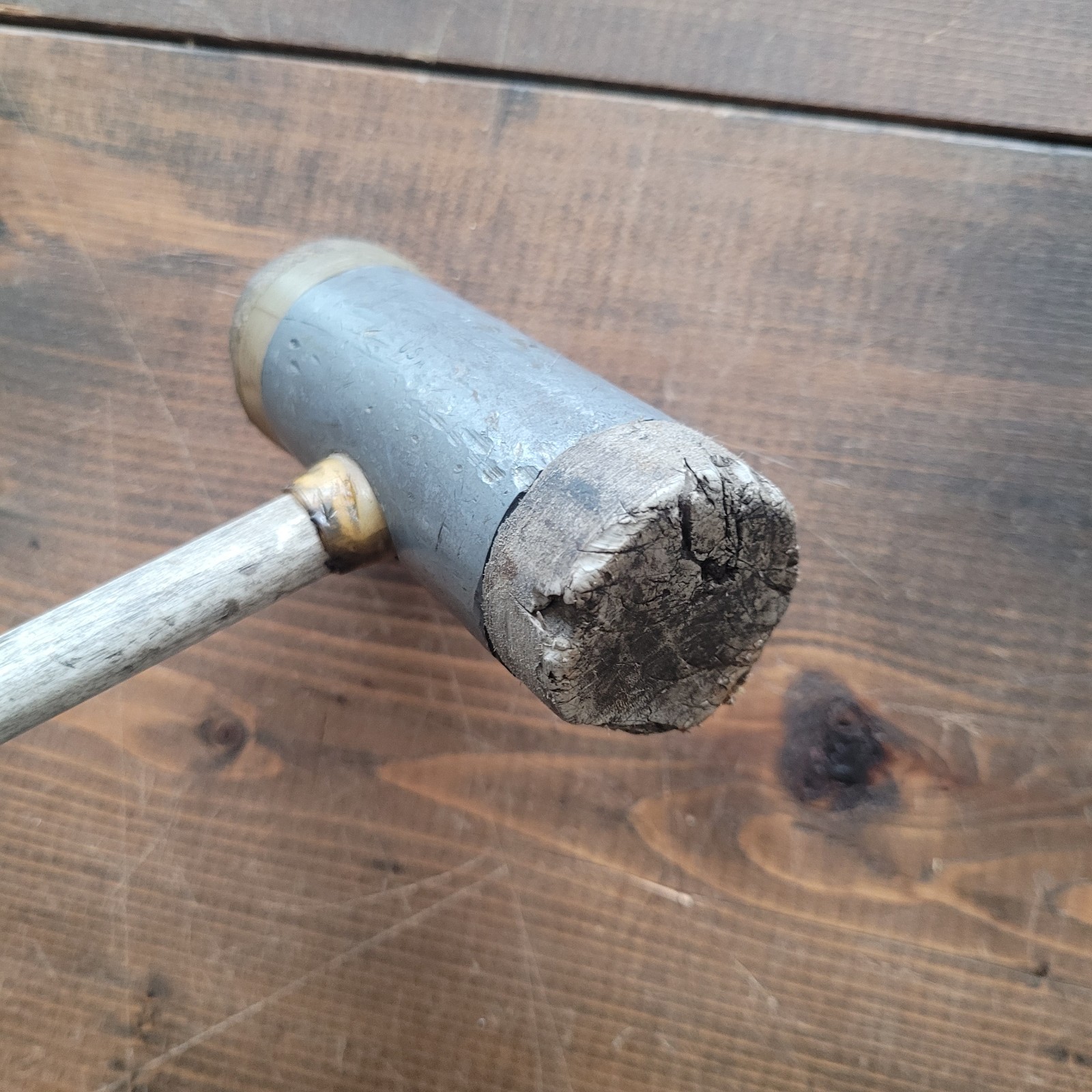 Vintage Snap On BH-232 Soft Face Hammer Changeable Heads Tips Mallet Tool