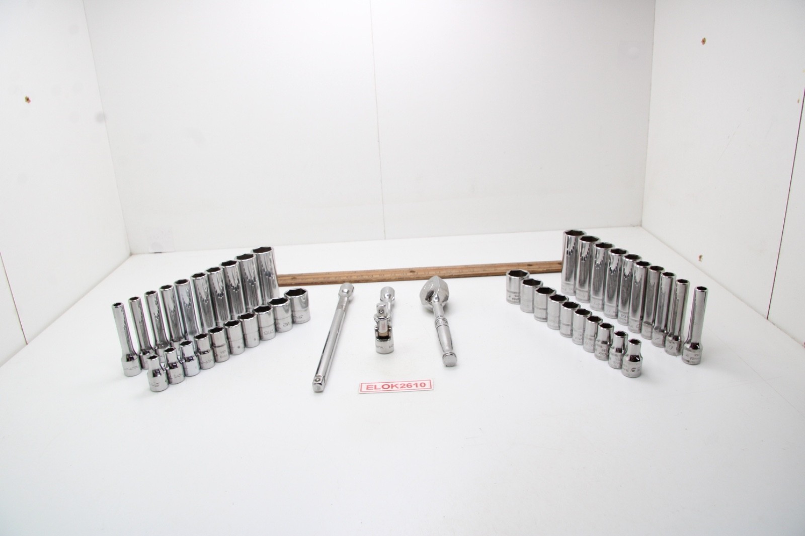 Snap-on 144TMPB 44 Piece 1/4″ Drive 6-Point Metric/ SAE General Service Set USA
