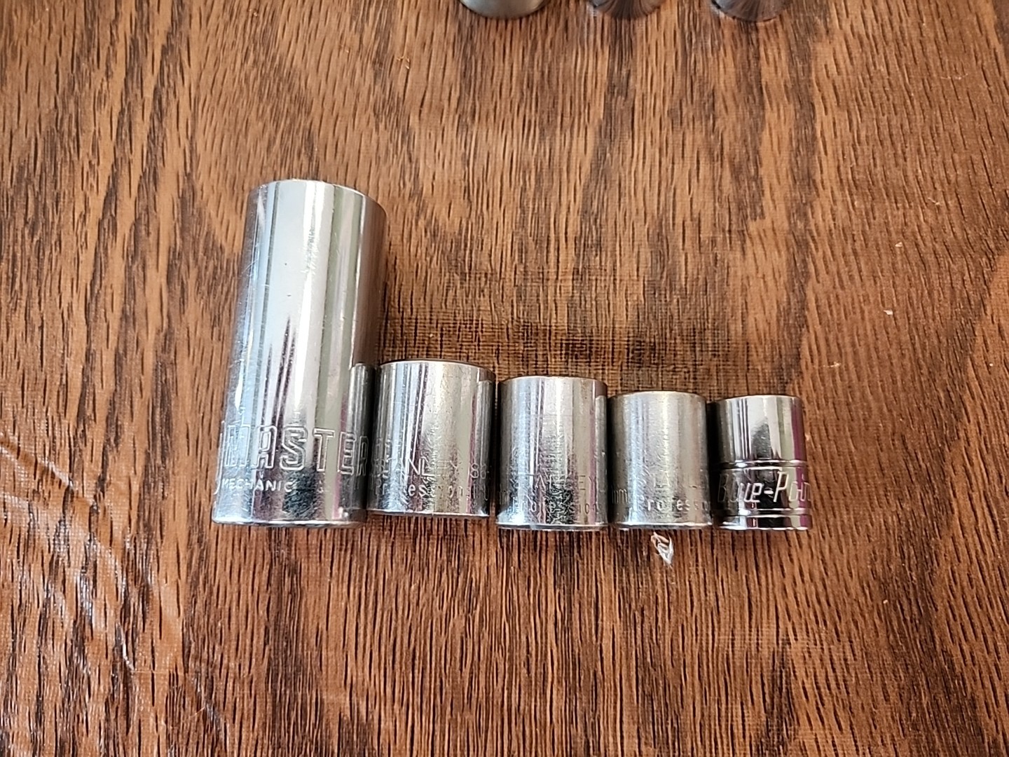 Mixed Lot Of 14 3/8″ Drive Sockets Made In USA SAE & Metric EUC
