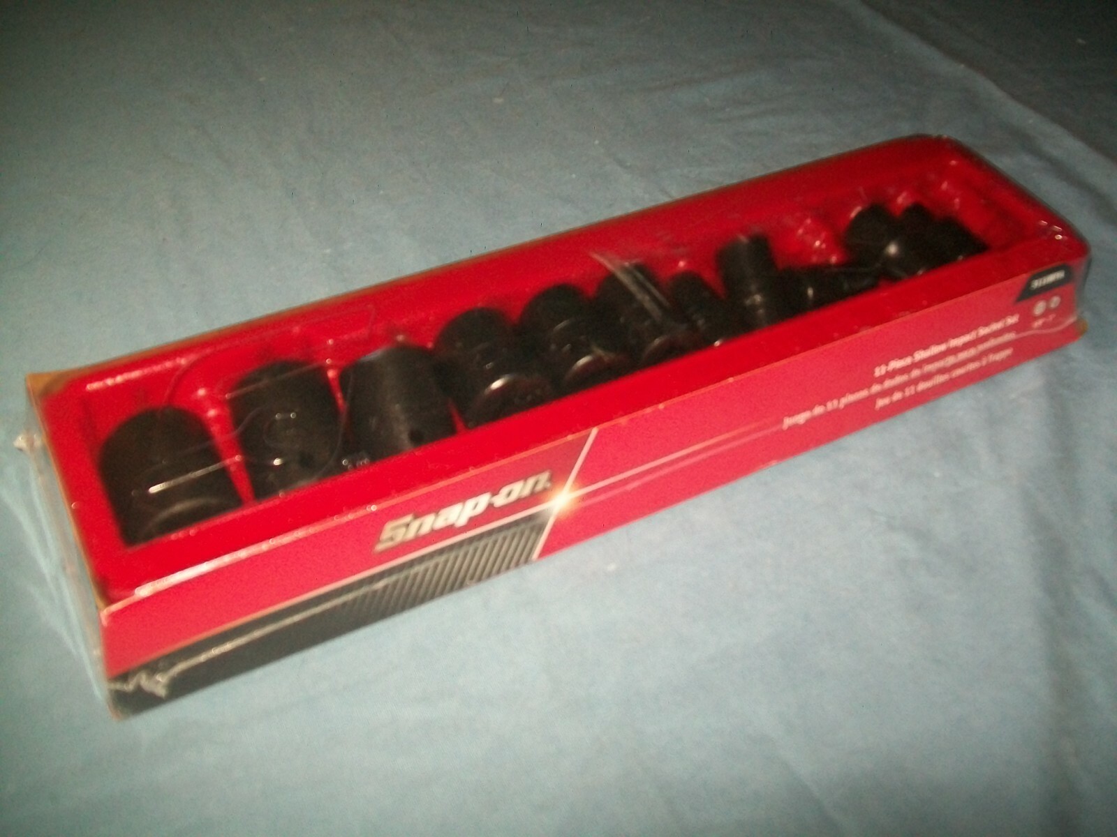 NEW Snap-on 1/2″ drive 3/8″ – 1″ 6-point Shallo Impact Socket Set 311IMYA SEALed