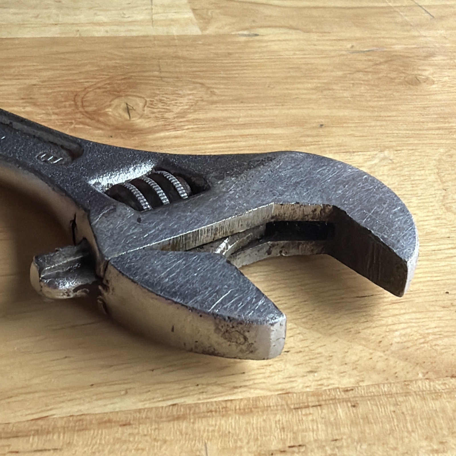 J.H. Williams Co. Tools 8″ Adjustable Wrench Superjustable Vtg Made in USA
