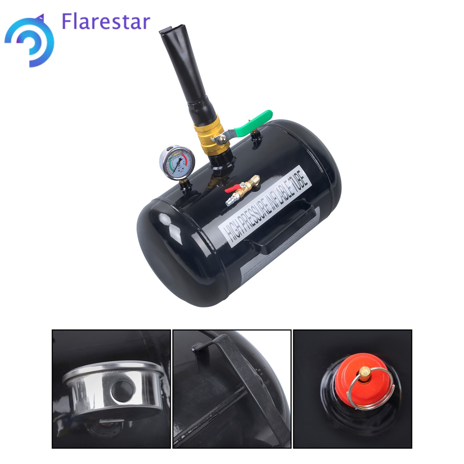 5 Gallon Air Tire Bead Seater Blaster Tool Seating Inflator Truck ATV 145PSI New