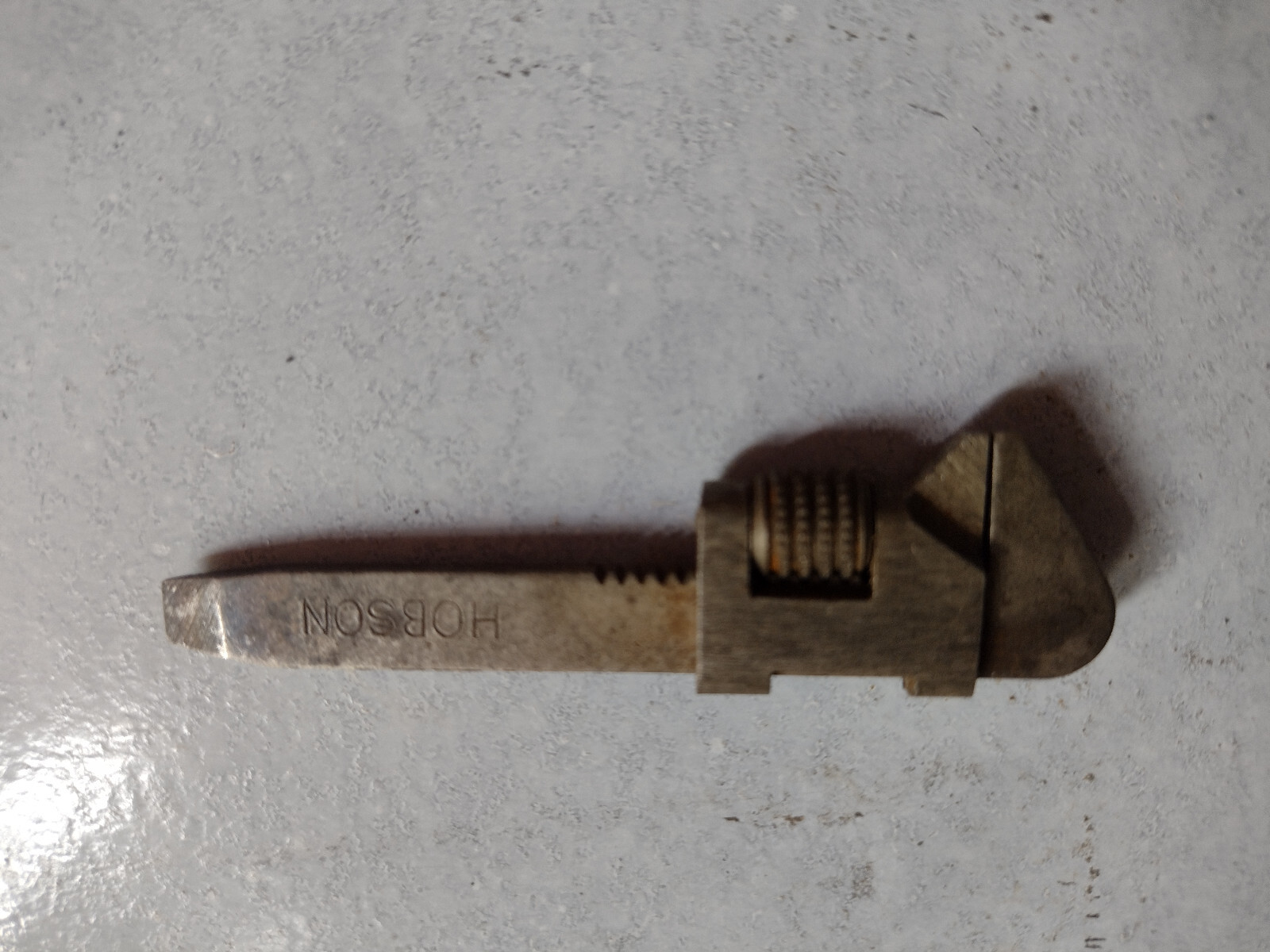 HOBSON miniature Adjustable Wrench – Approx. 68MM longWrench