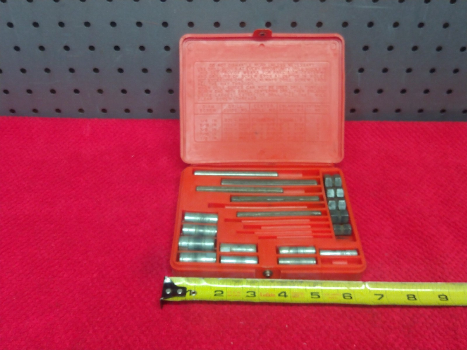 Vtg Ridgid Screw Extractor Set No. 10 (Missing Pieces)