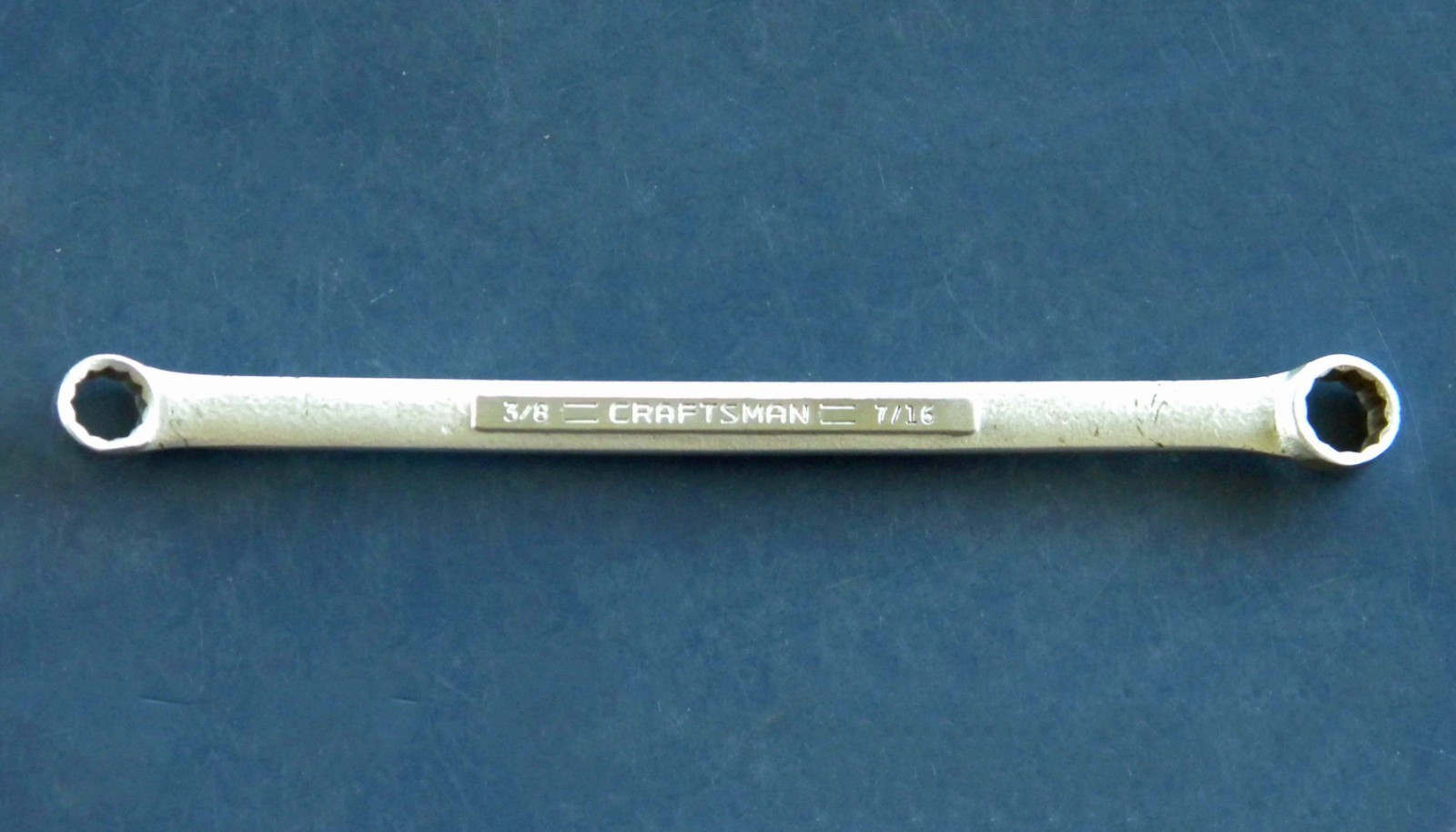 Vtg Craftsman USA 43922 -VV- 12 PT Box End Wrench SAE 3/8″ x 7/16″ Nice!