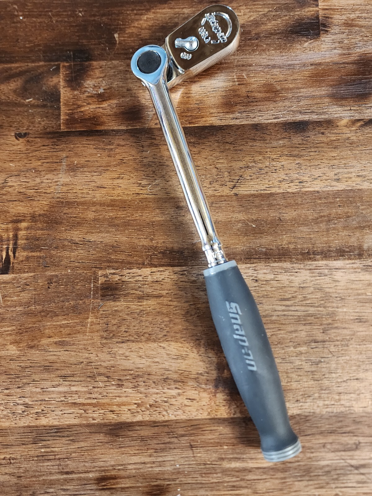 NEW Snap On TH72MP 1/4″ Indexing Multi-Position Ratchet DARK TITANIUM Soft Grip