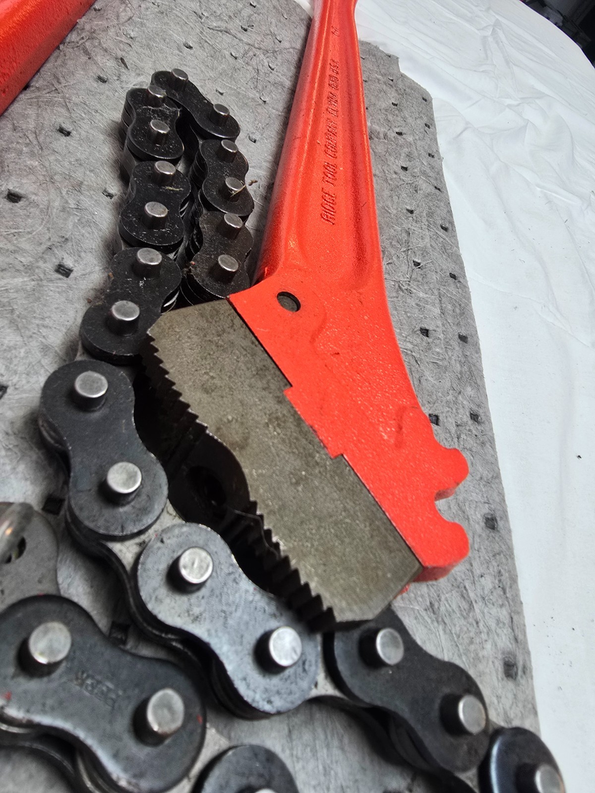 Ridgid chain wrenchs C24 and C18