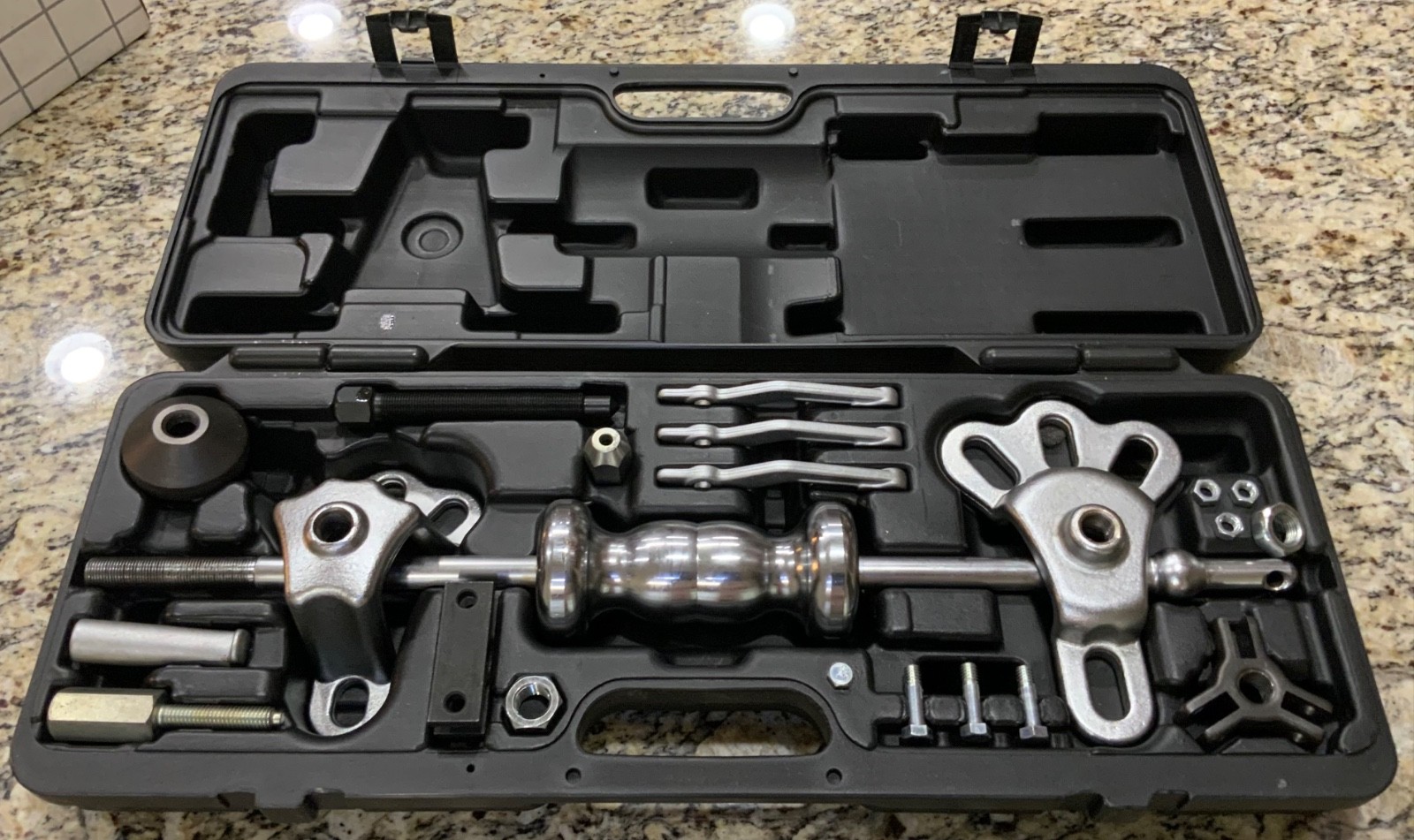 OTC Stinger 4579 9-Way Slide Hammer Puller Set Hub, Axle, Bearing, Dent Puller