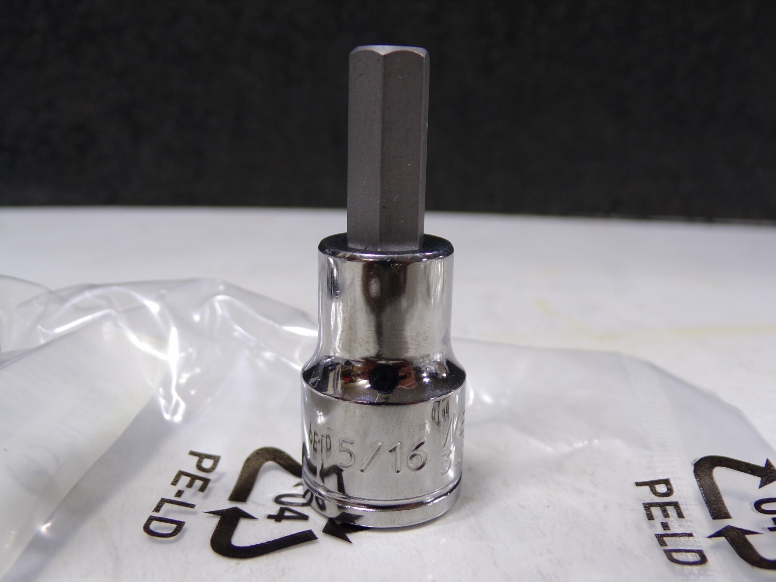 2PK WESTWARD Hex Socket Bit Drive 3/8″ Hex 5/16 3LB99 (G)