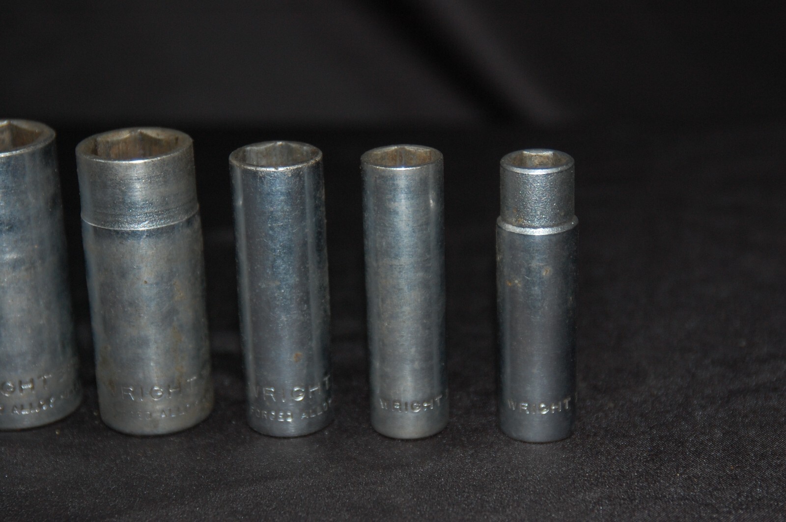 Wright Tool USA 7-Piece Set 3/8″ Drive SAE Deep Socket Set 3/8″–13/16″