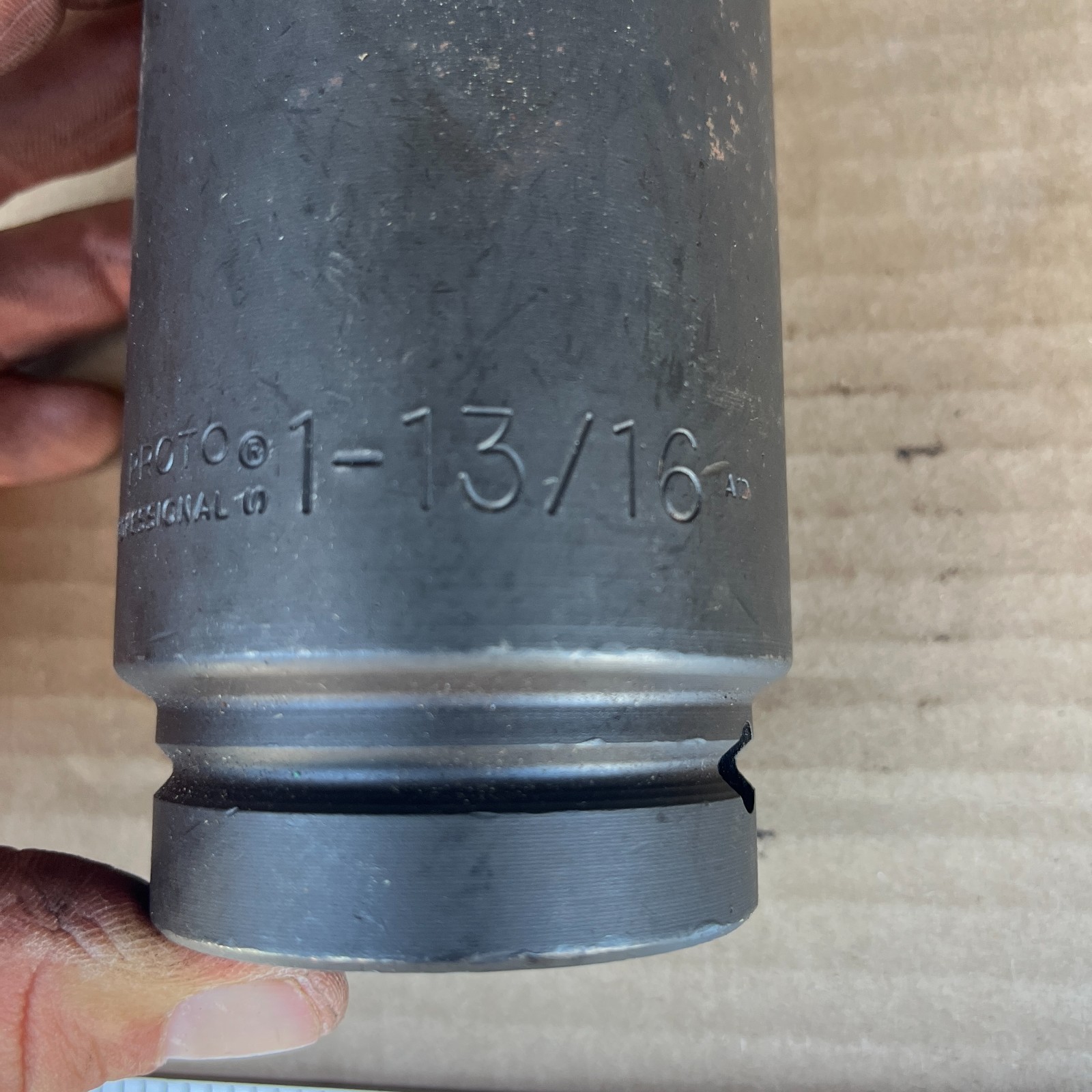 Proto Professional 1-13/16″ Deep Impact Socket 1″ Drive, 6 point , 10029L