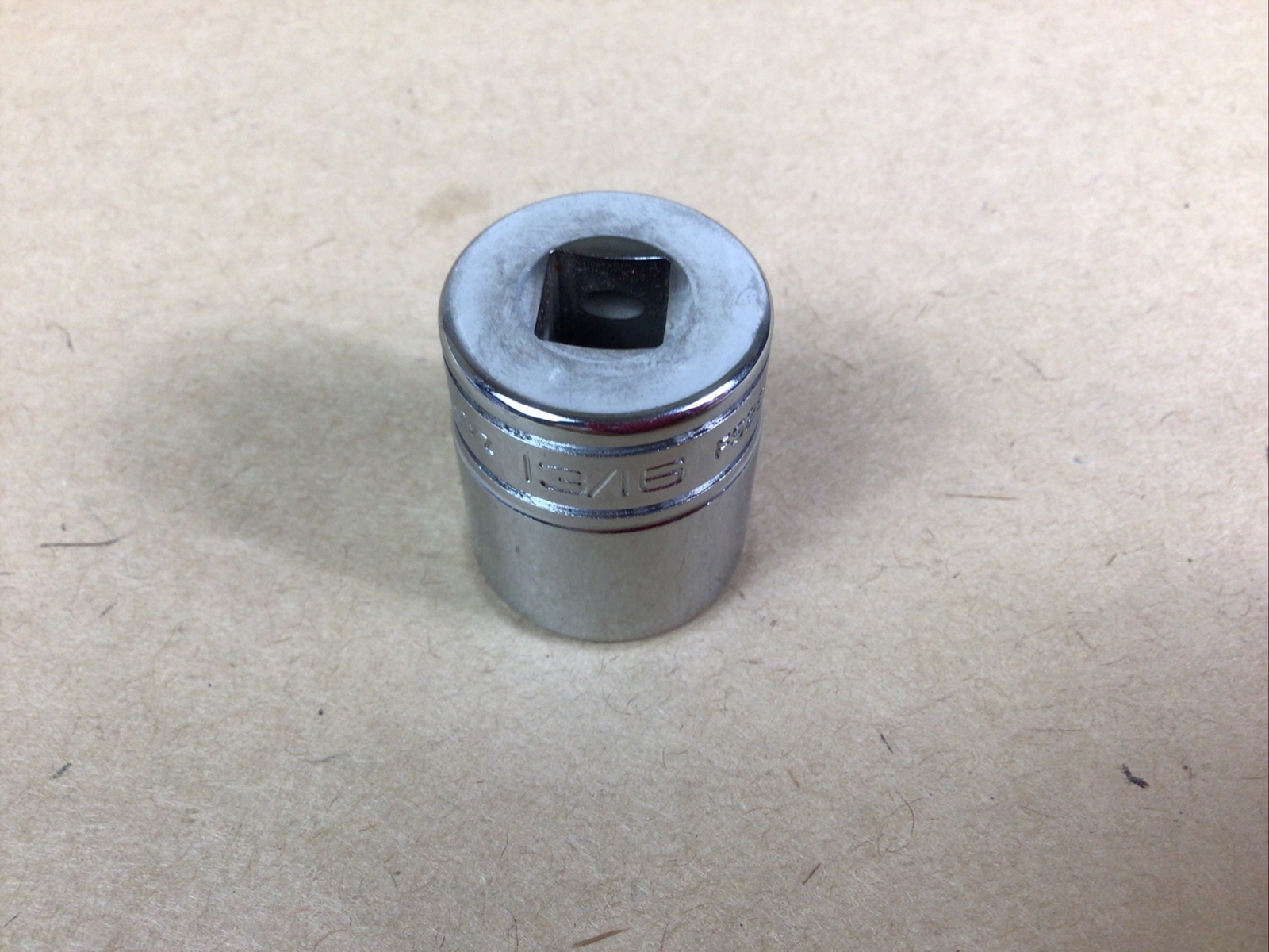 Snap-on Tools Canada *NEW* 3/8 Drive 13/16″ SAE 6pt Shallow Chrome Socket FS261