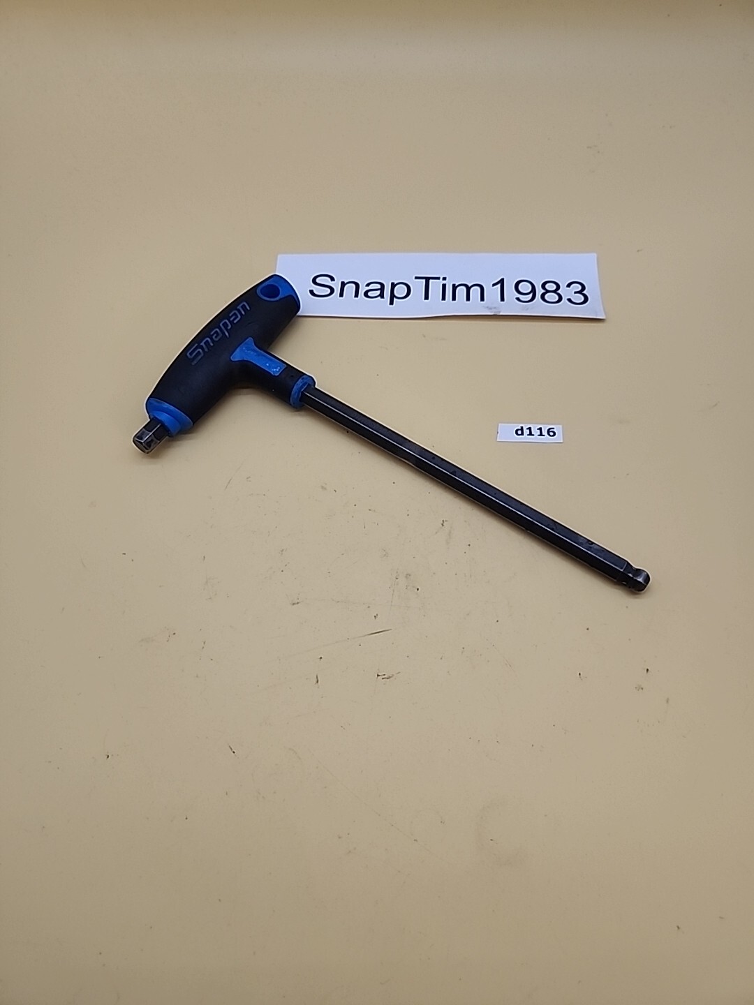 Snap-on Tools AWBSGM10 Metric, T Shaped, Soft Grip Handled, Hex Wrench-USA-