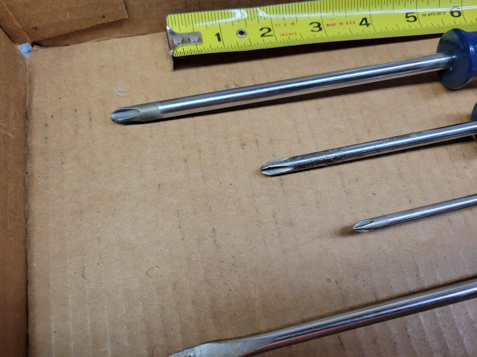 Craftsman Professional 7-Piece Clear Handle Screwdriver Set / Lot