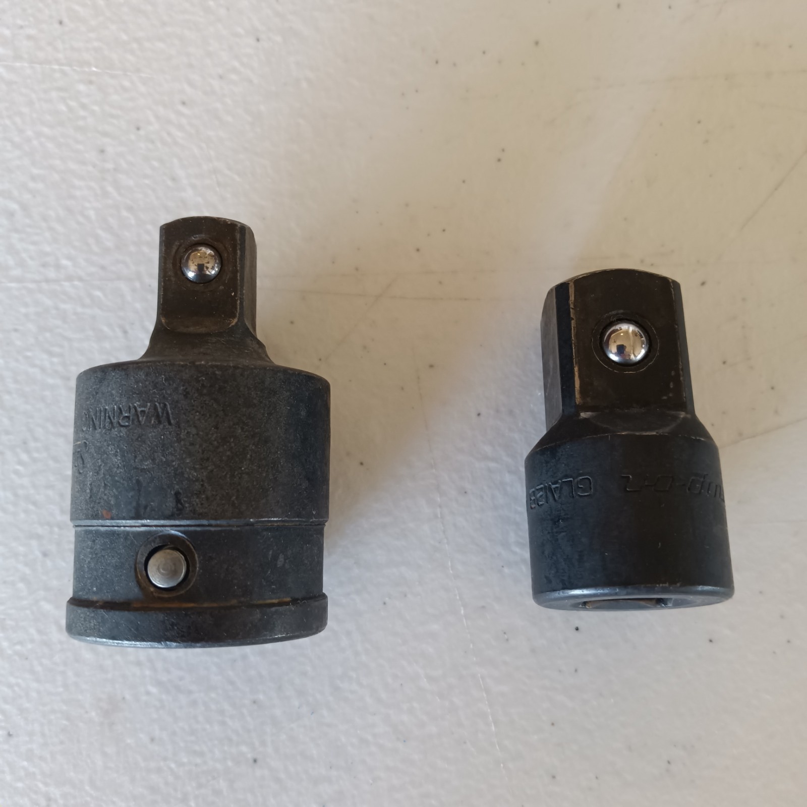 Snap-On GLA12B AND GLA62 1/2″ to 3/4″socket adapters black oxide