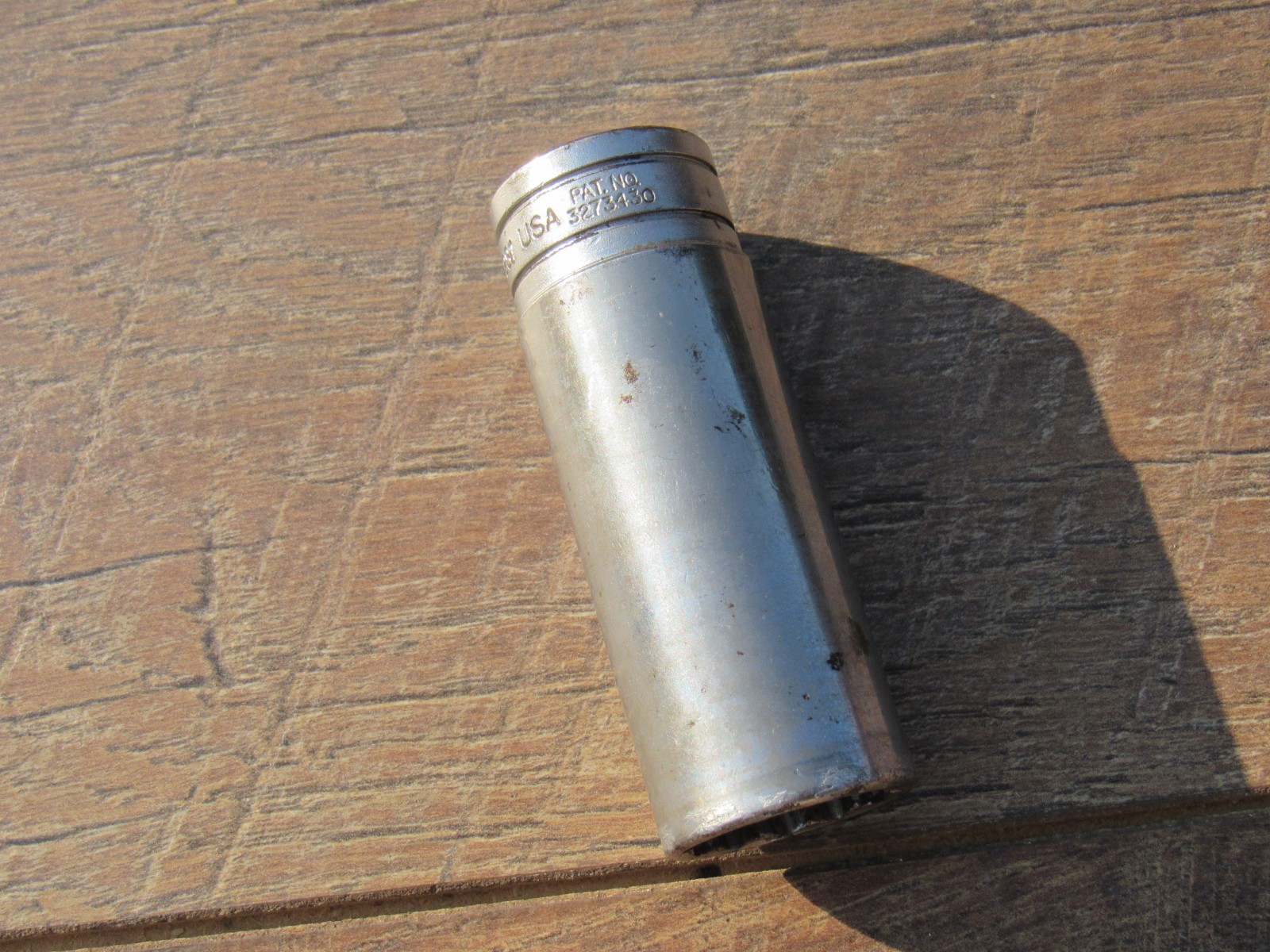SNAP ON 7/8″ S281 1/2″ DRIVE SAE 12 POINT DEEP CHROME SOCKET UNDERLINE S 281 7/8