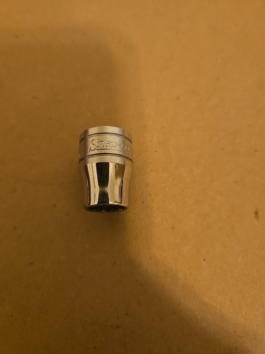 Snap On 3/8″ Drive 3/8″ 12PT SAE Shallow Chrome Socket USA F121