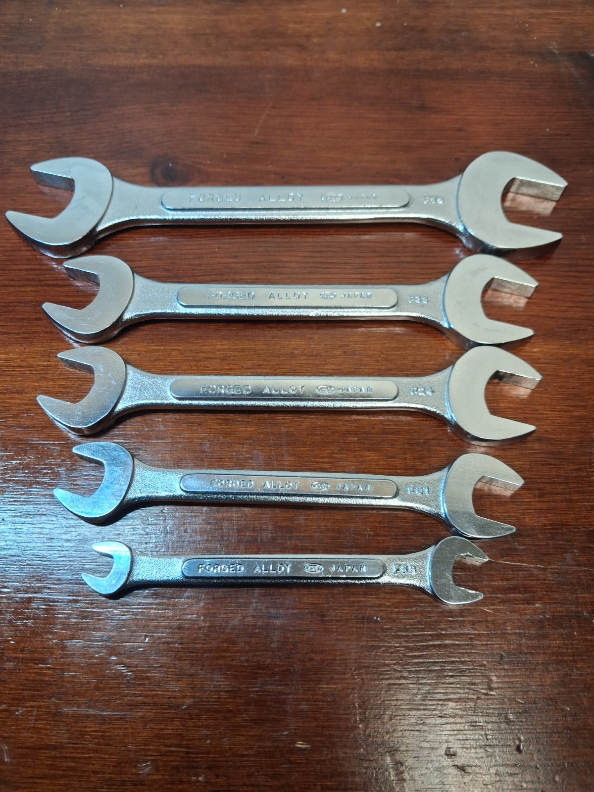 VTG Fuller METRIC Double Open End Wrench SET Japan