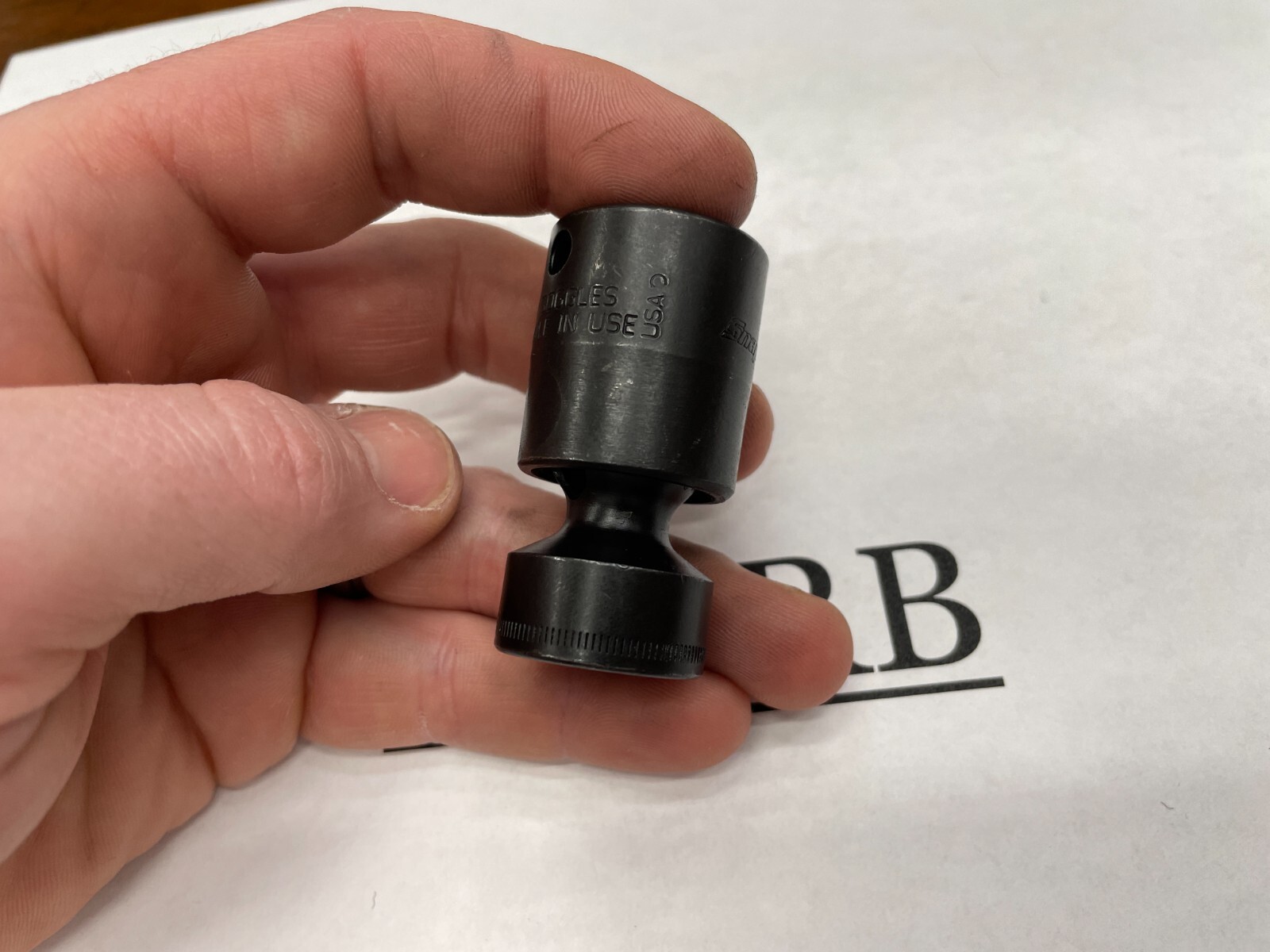 Snap-on Tools USA NEW 3/8″ Drive 17mm LOW PROFILE Impact Swivel Socket RIPFM17C