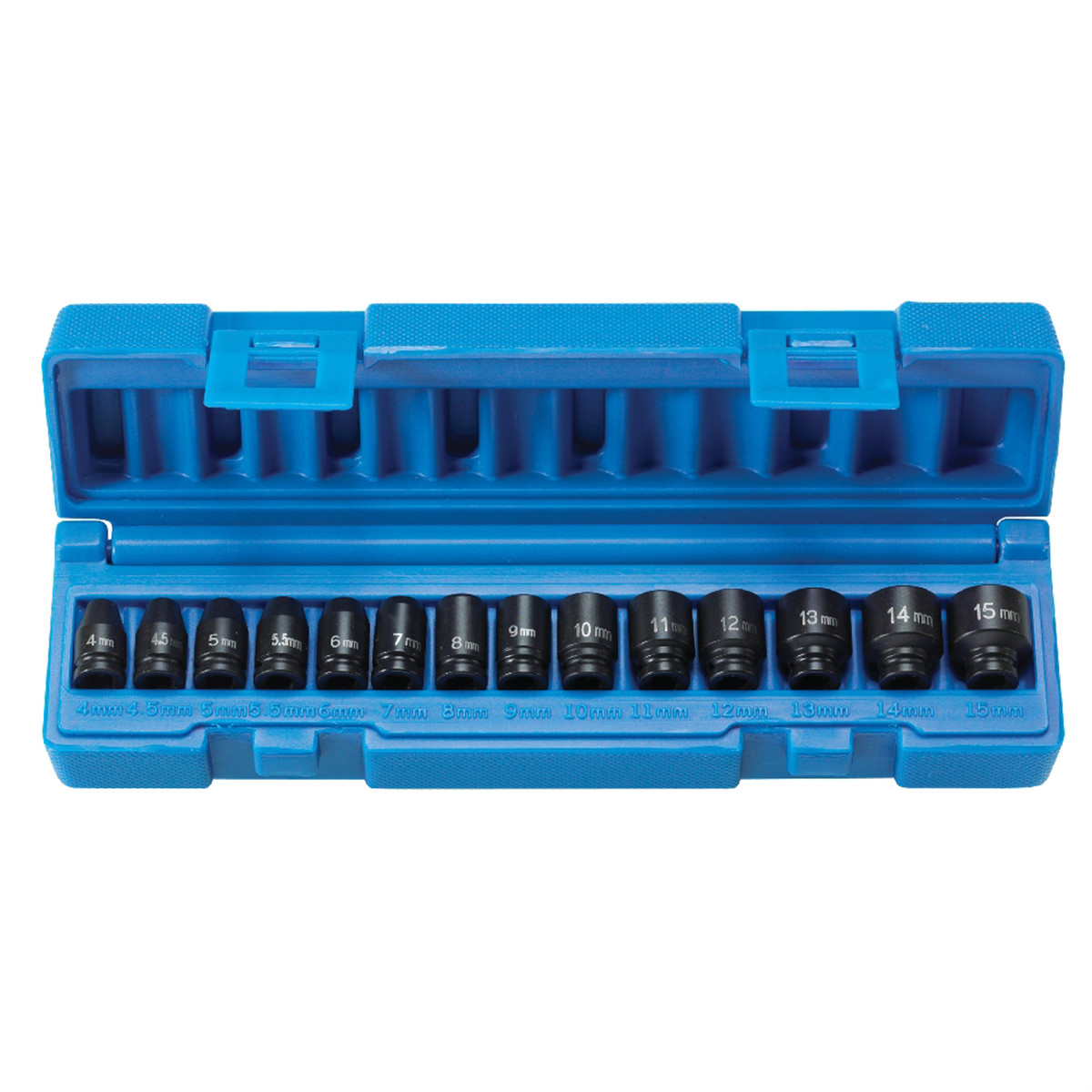 Grey Pneumatic (9714M) 1/4″ Surface Drive 14-Piece Standard Metric Socket Set