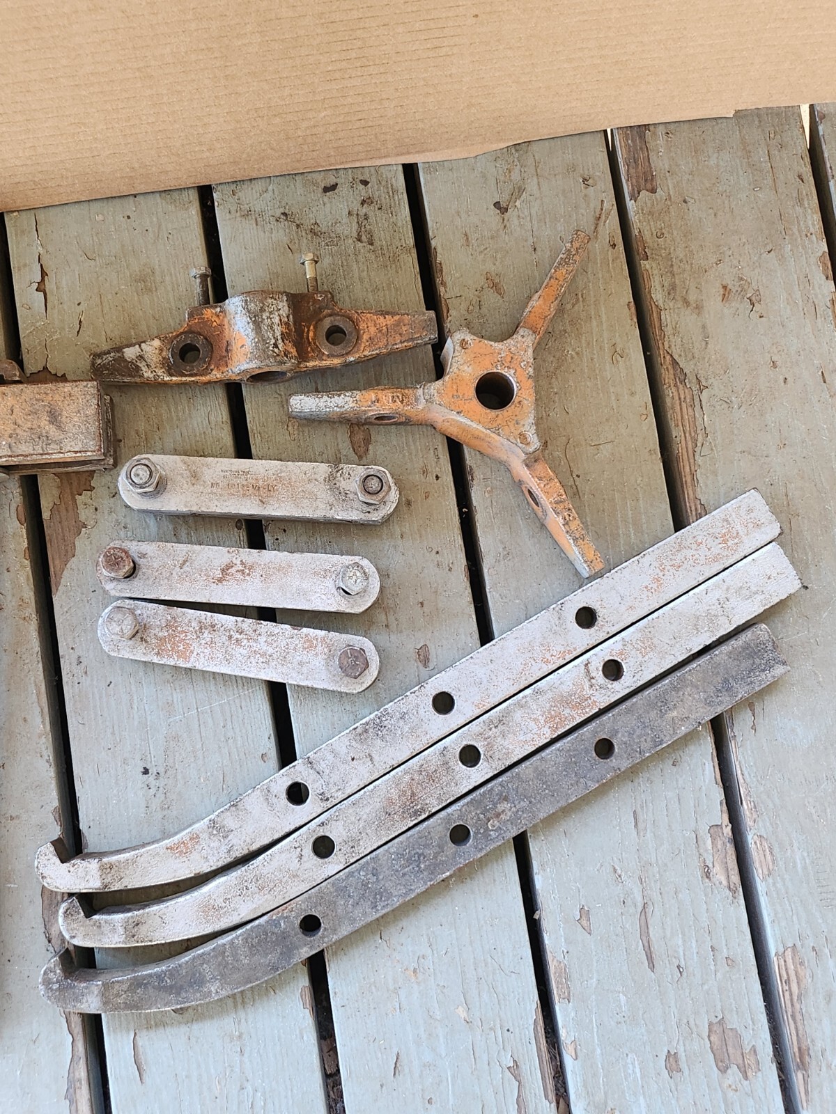 OTC 17-1/2 Ton Puller Set TO MOUNT on OTC 4180 17-1/2 Ton Power Twin Ram *READ*