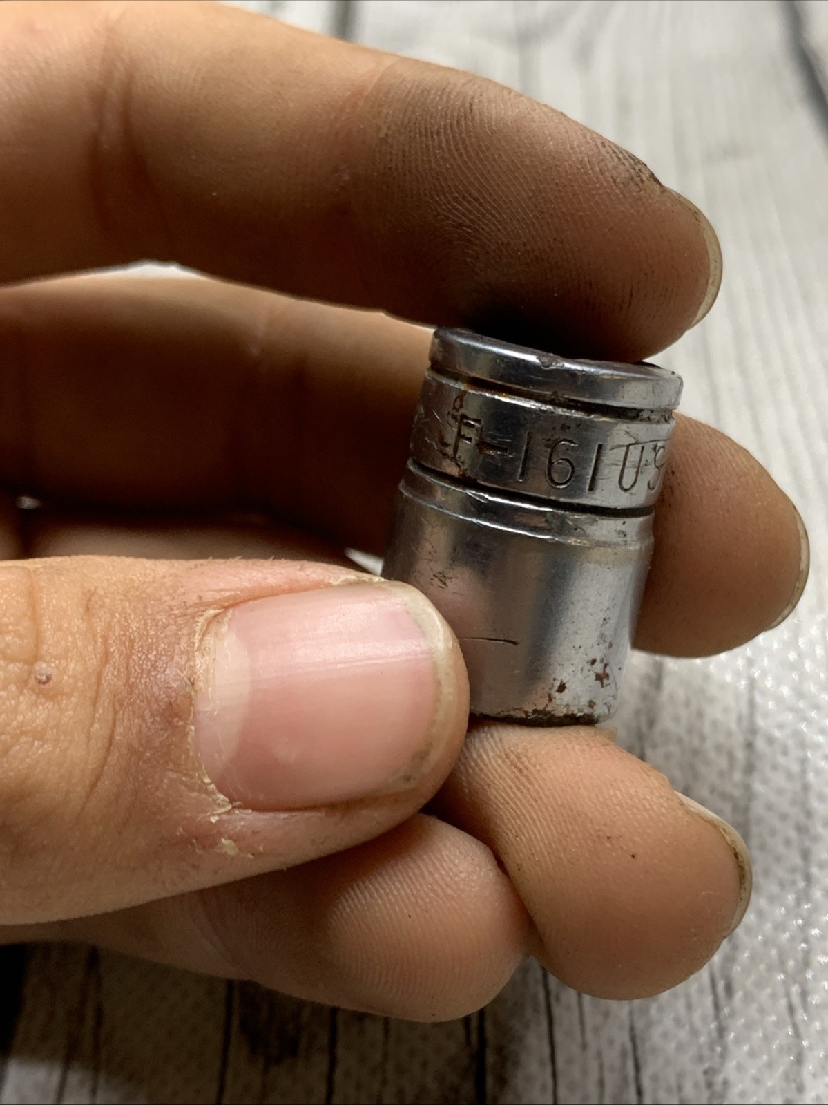 Snap On 1/2″ Shallow Socket 12 Point F161 USA