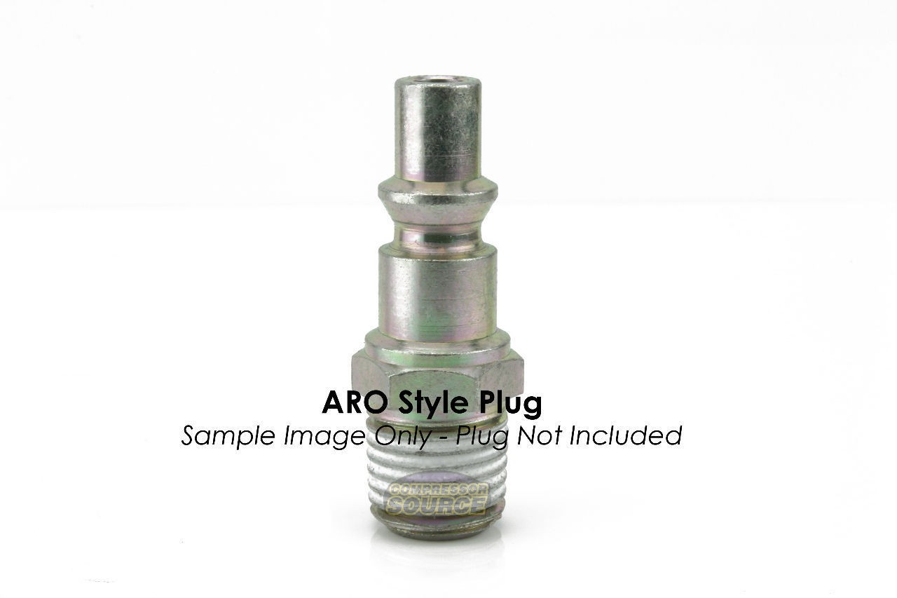 Prevost ARO Style Safety Air Plug Coupler ASI061251 1/4″ MNPT Male Prevo S1