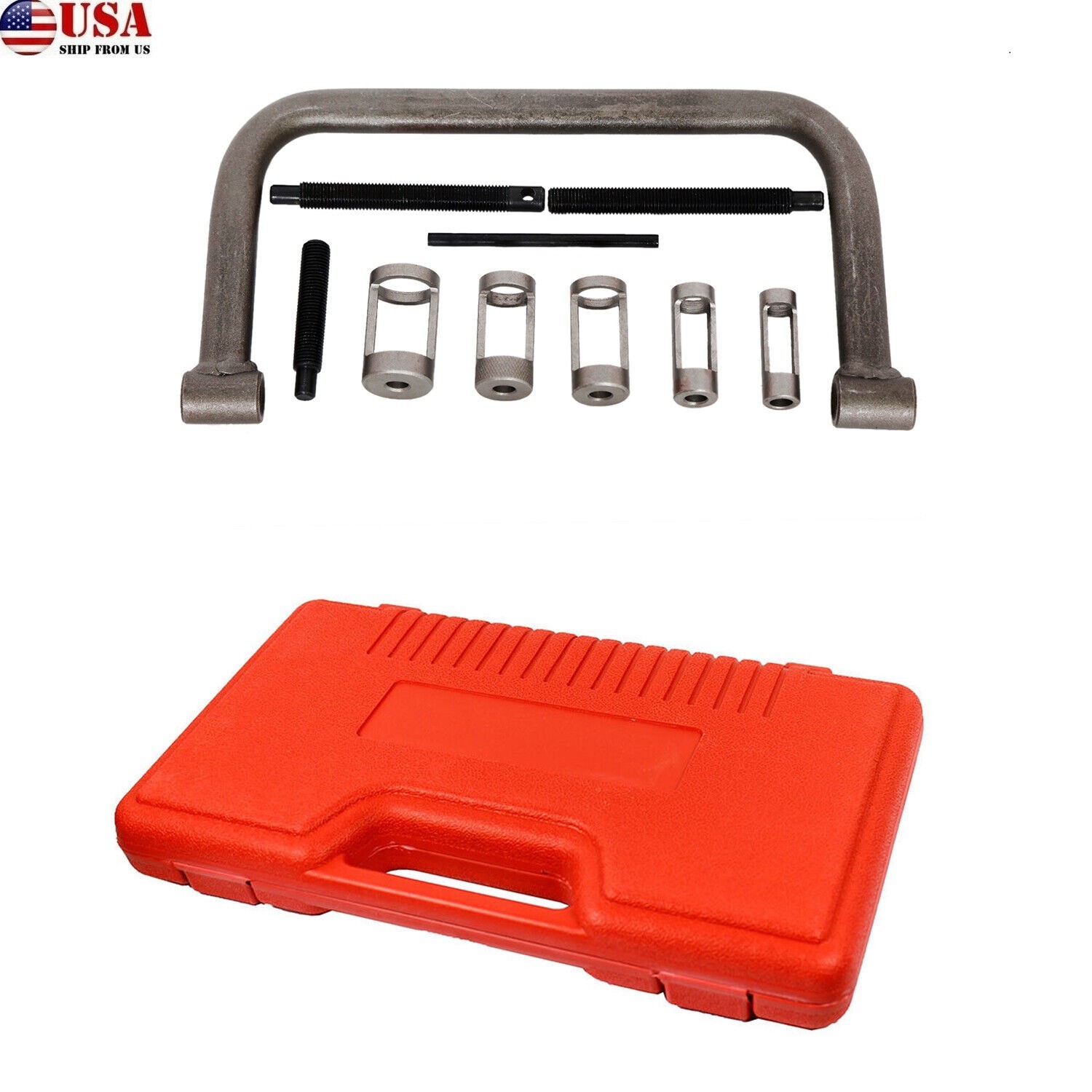 x2 5 Sizes Valve Spring Compressor Pusher Automotive Tool For Car Motorcycle Kit