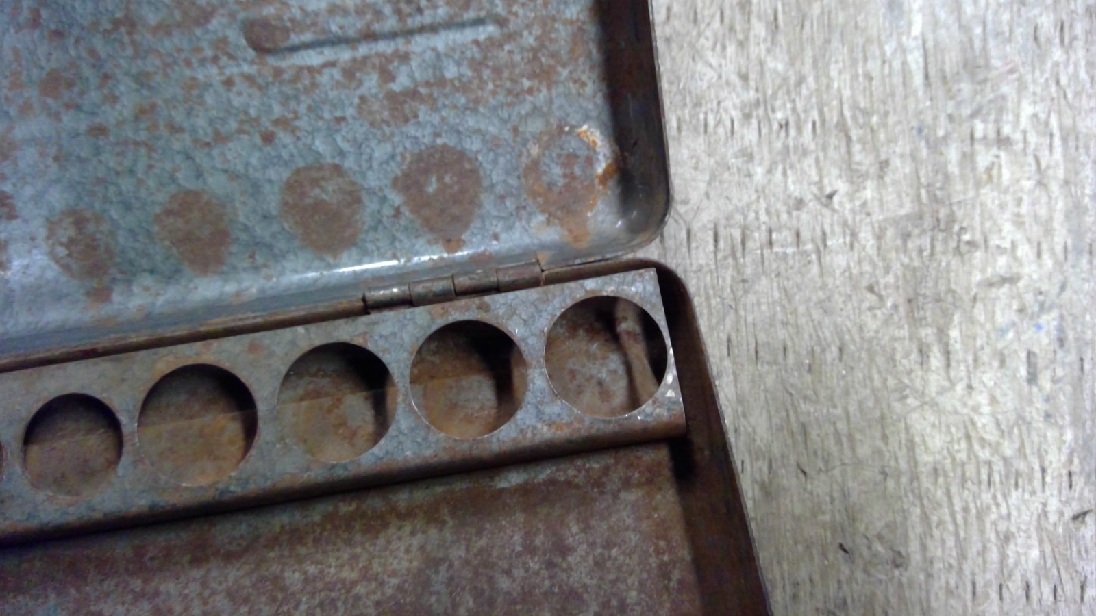 Vintage 1950’s Craftsman 1/4″ Drive Socket Set Metal Case USA